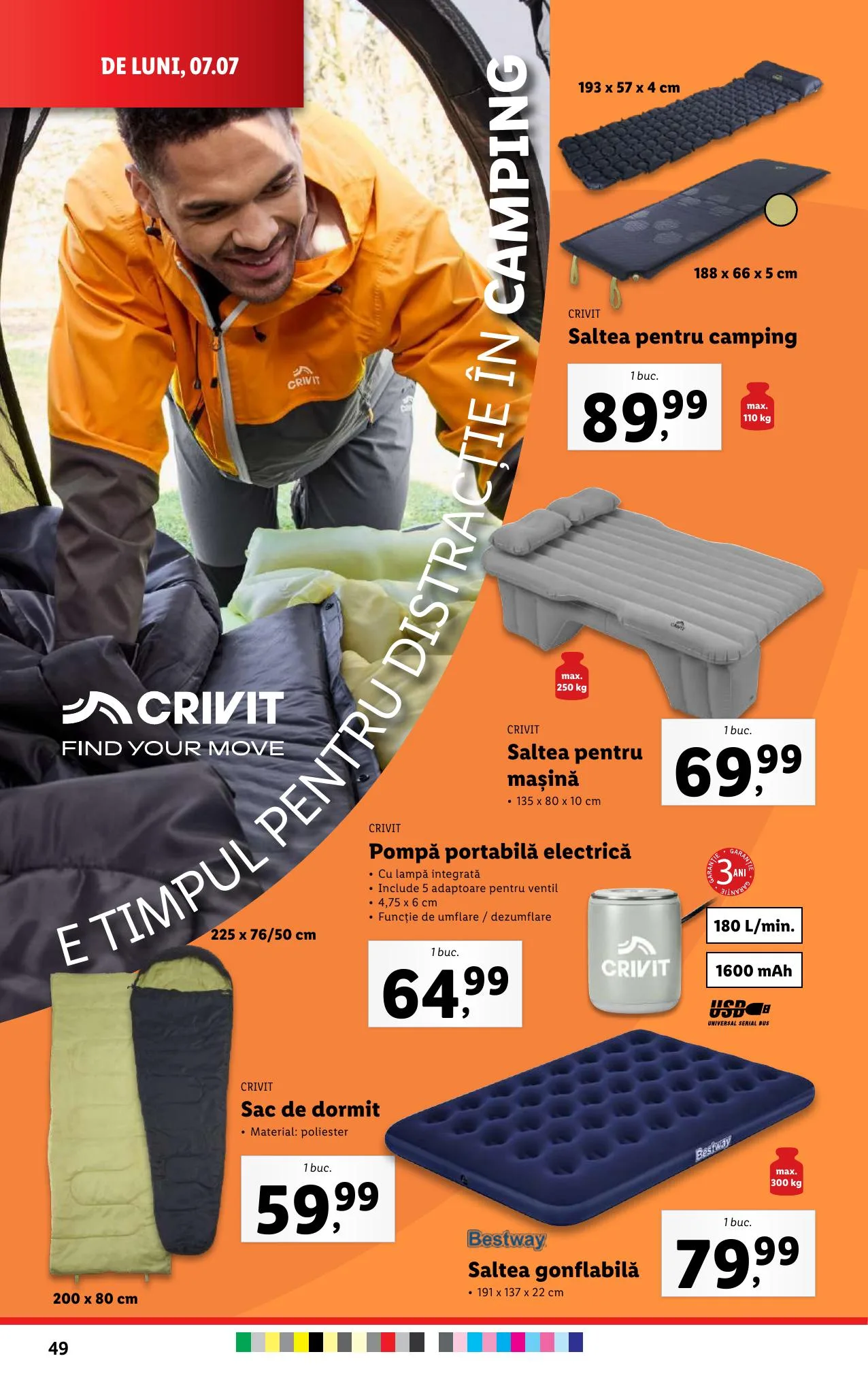 Lidl akciós újság Románia 07.07–07.13 – 50. oldal