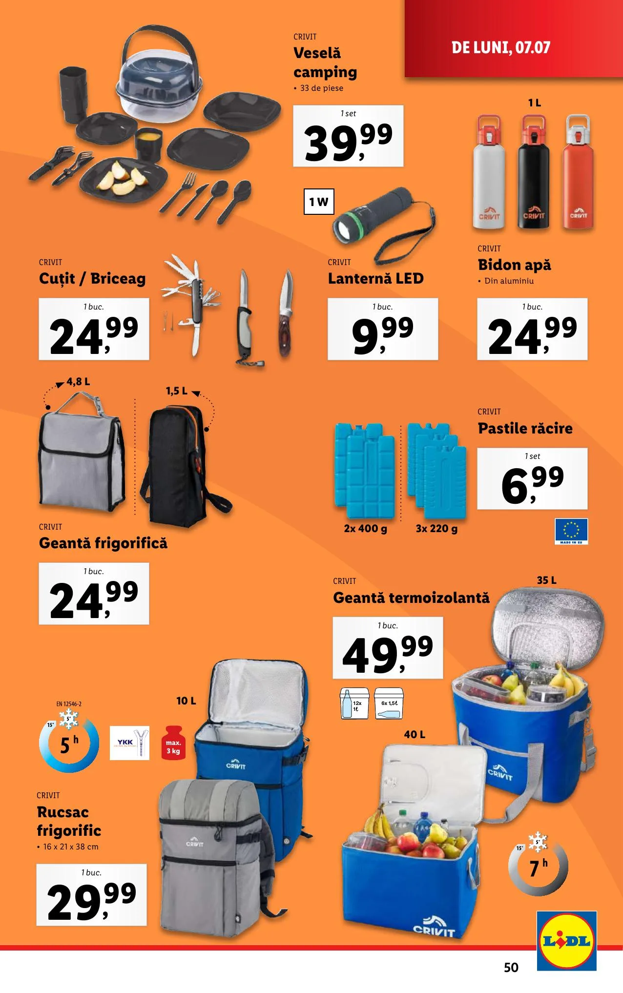 Lidl akciós újság Románia 07.07–07.13 – 51. oldal