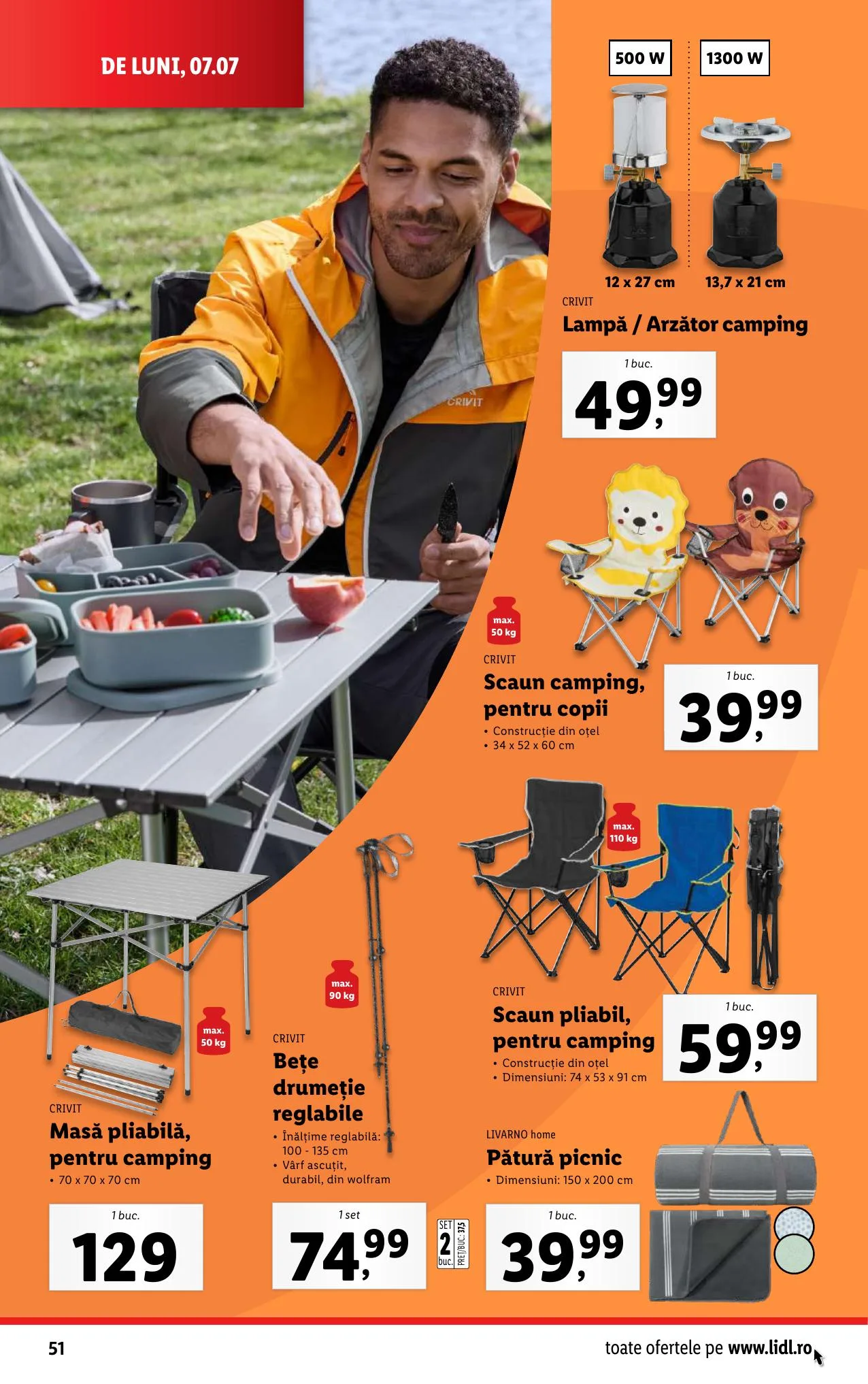 Lidl akciós újság Románia 07.07–07.13 – 52. oldal