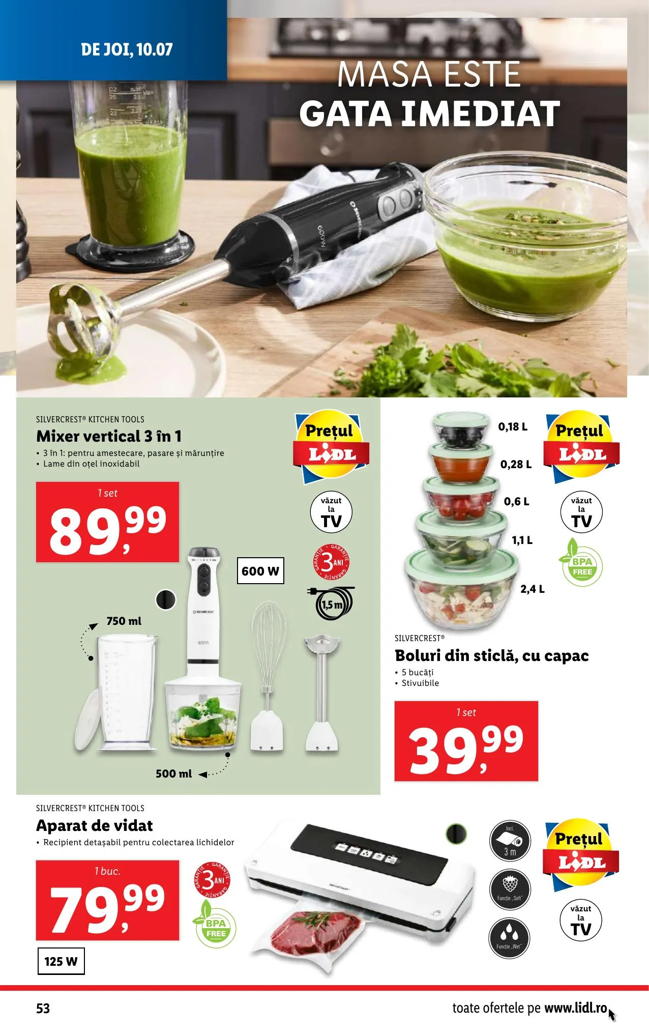 Lidl akciós újság Románia 07.07–07.13 – 54. oldal