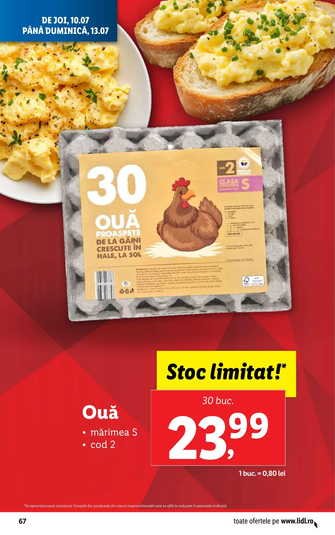 Lidl akciós újság Románia 07.07–07.13 – 68. oldal