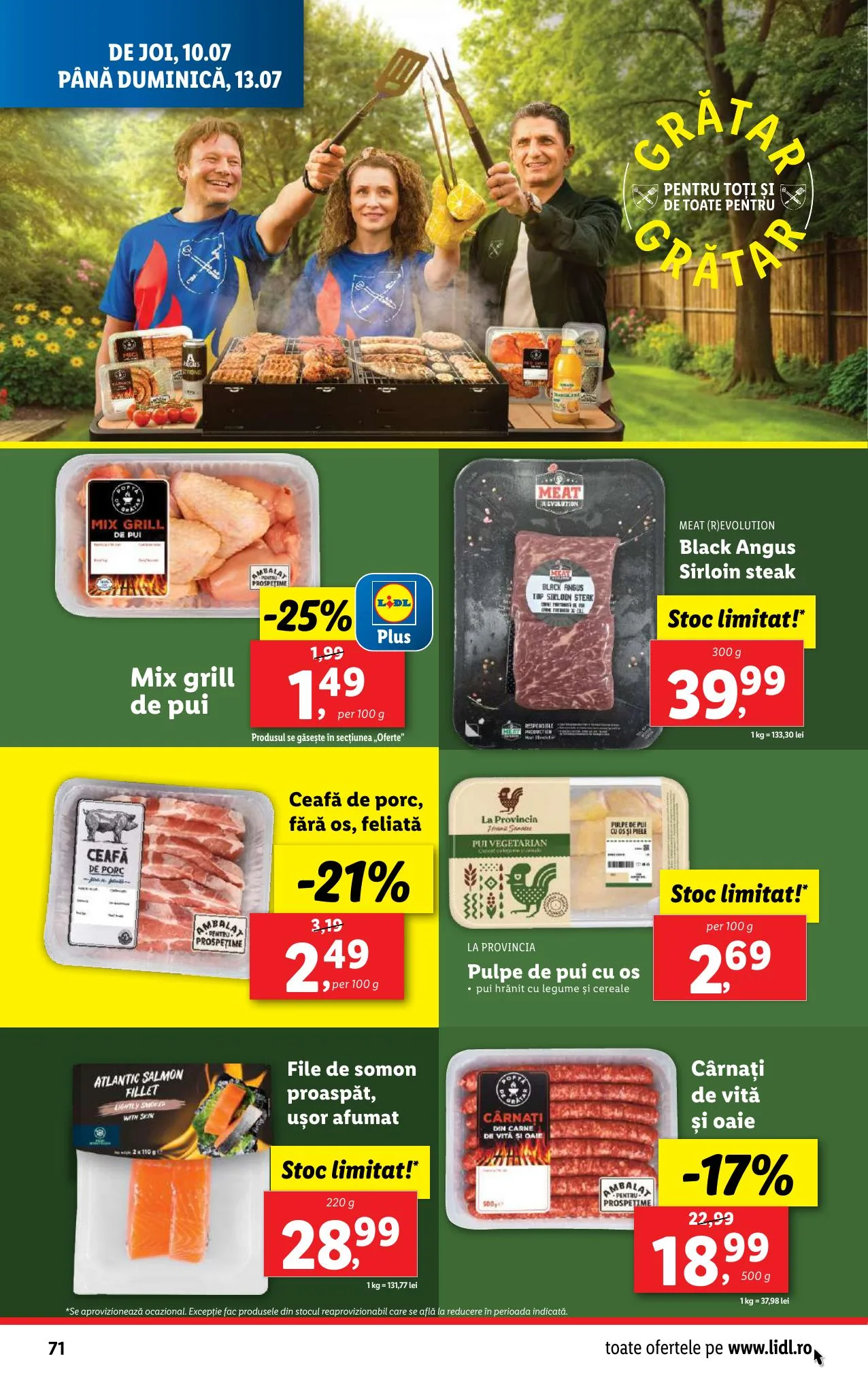 Lidl akciós újság Románia 07.07–07.13 – 72. oldal