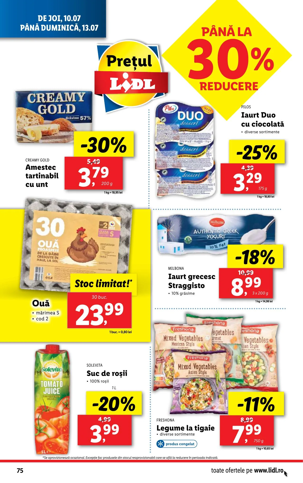 Lidl akciós újság Románia 07.07–07.13 – 76. oldal