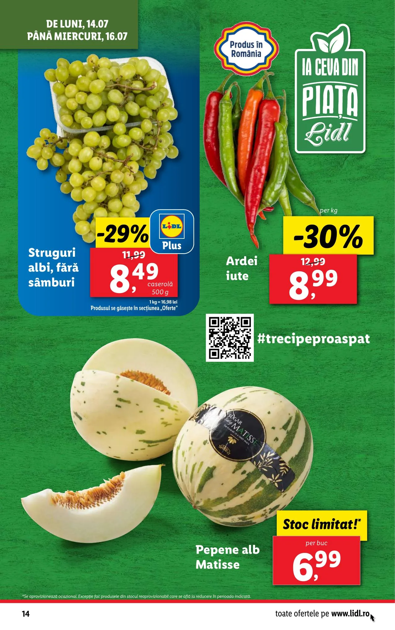 Lidl akciós újság Románia 07.14–07.20 – 14. oldal