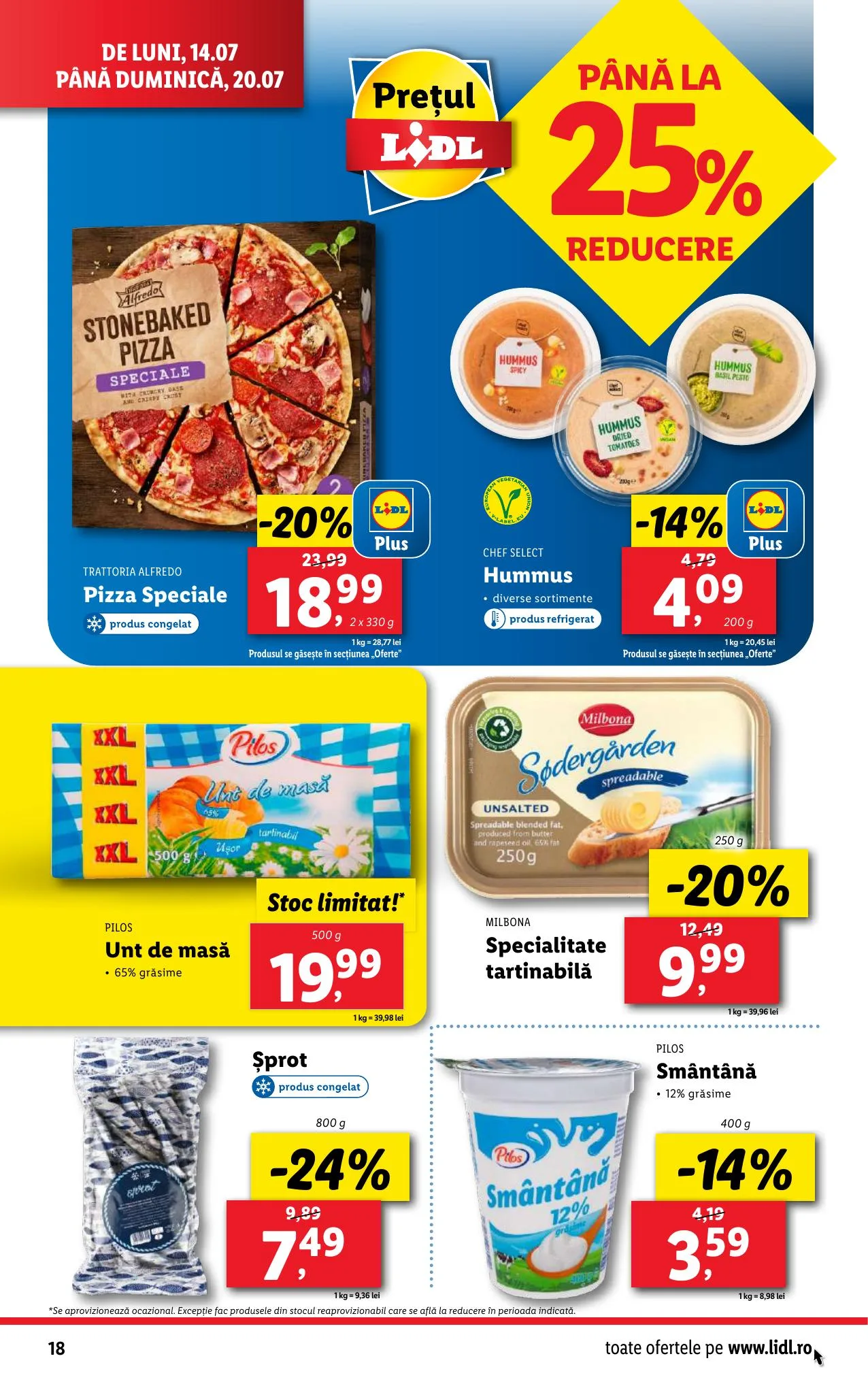 Lidl akciós újság Románia 07.14–07.20 – 18. oldal
