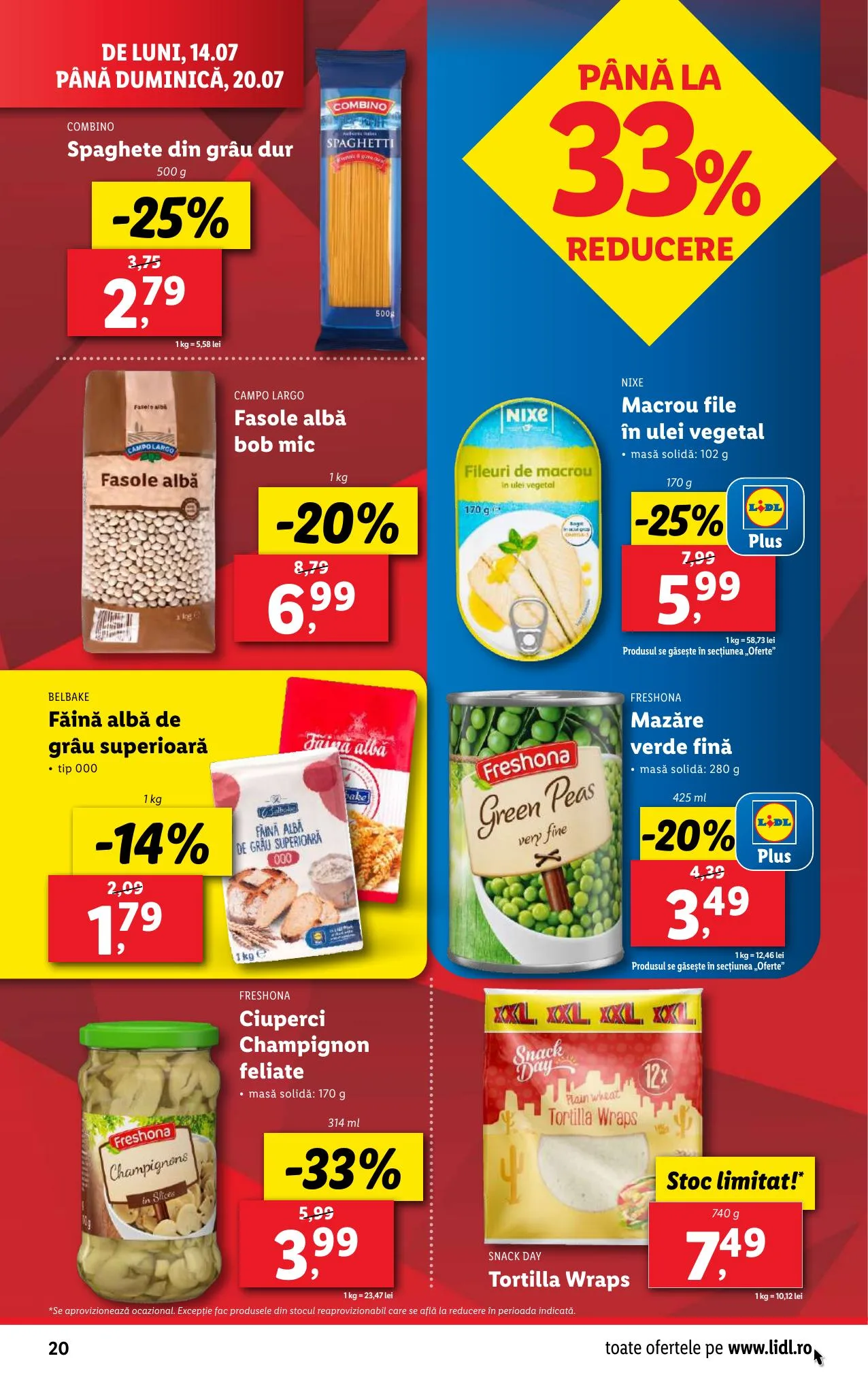Lidl akciós újság Románia 07.14–07.20 – 20. oldal