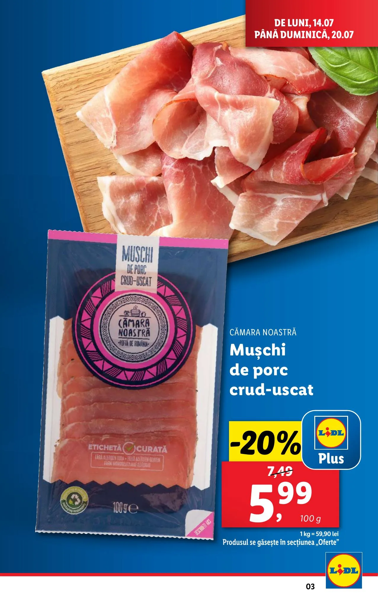 Lidl akciós újság Románia 07.14–07.20 – 3. oldal