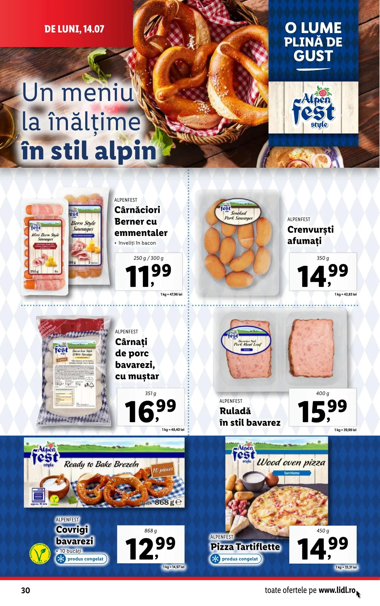 Lidl akciós újság Románia 07.14–07.20 – 30. oldal