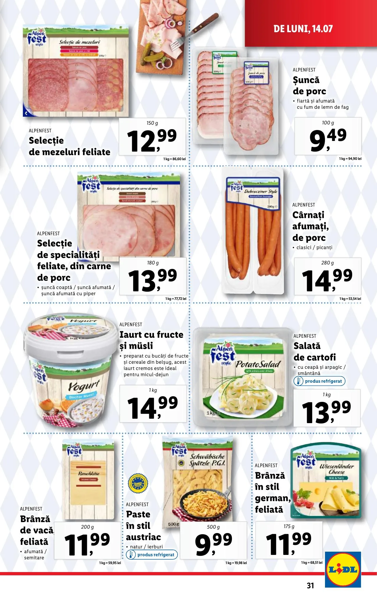 Lidl akciós újság Románia 07.14–07.20 – 31. oldal