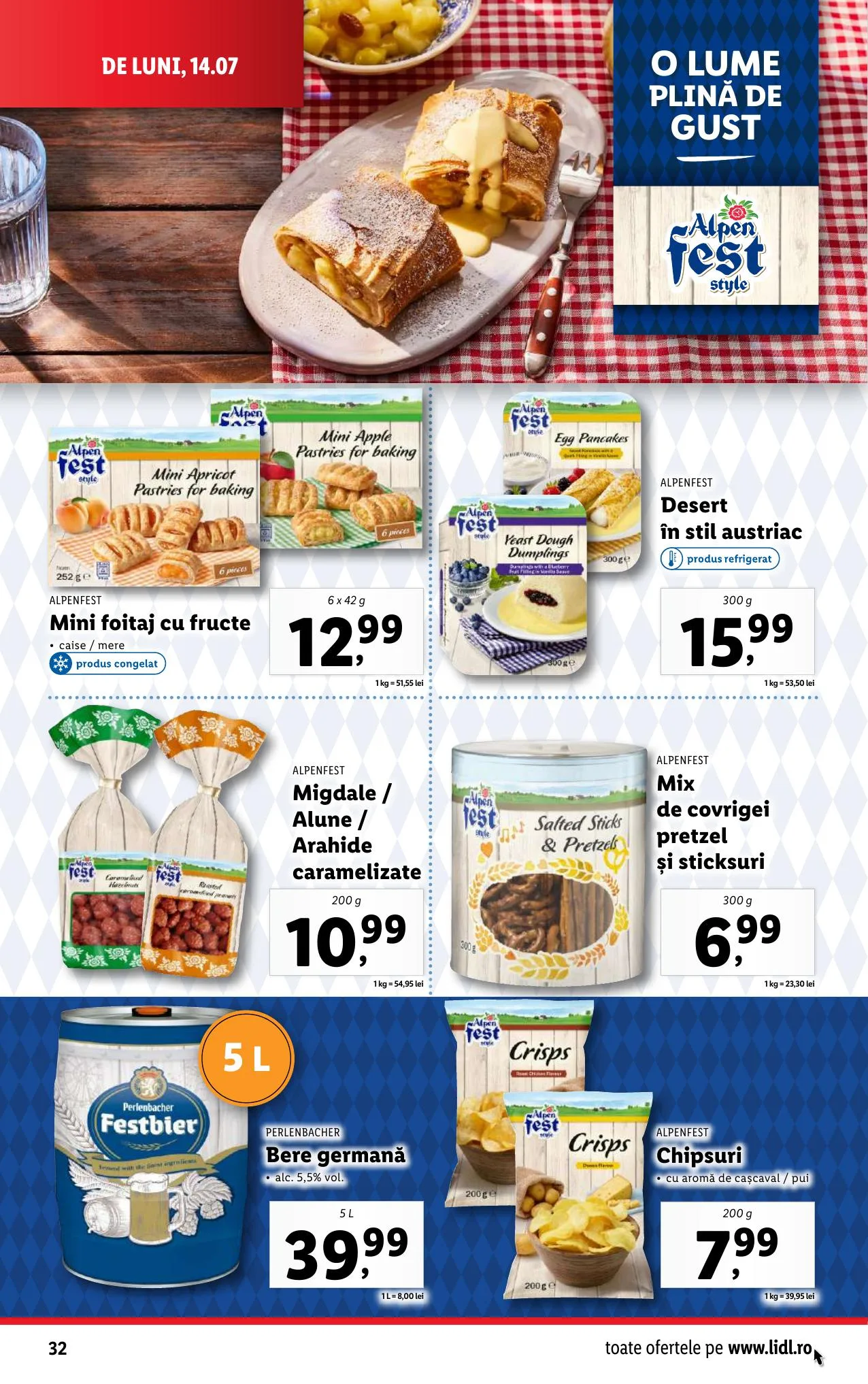 Lidl akciós újság Románia 07.14–07.20 – 32. oldal