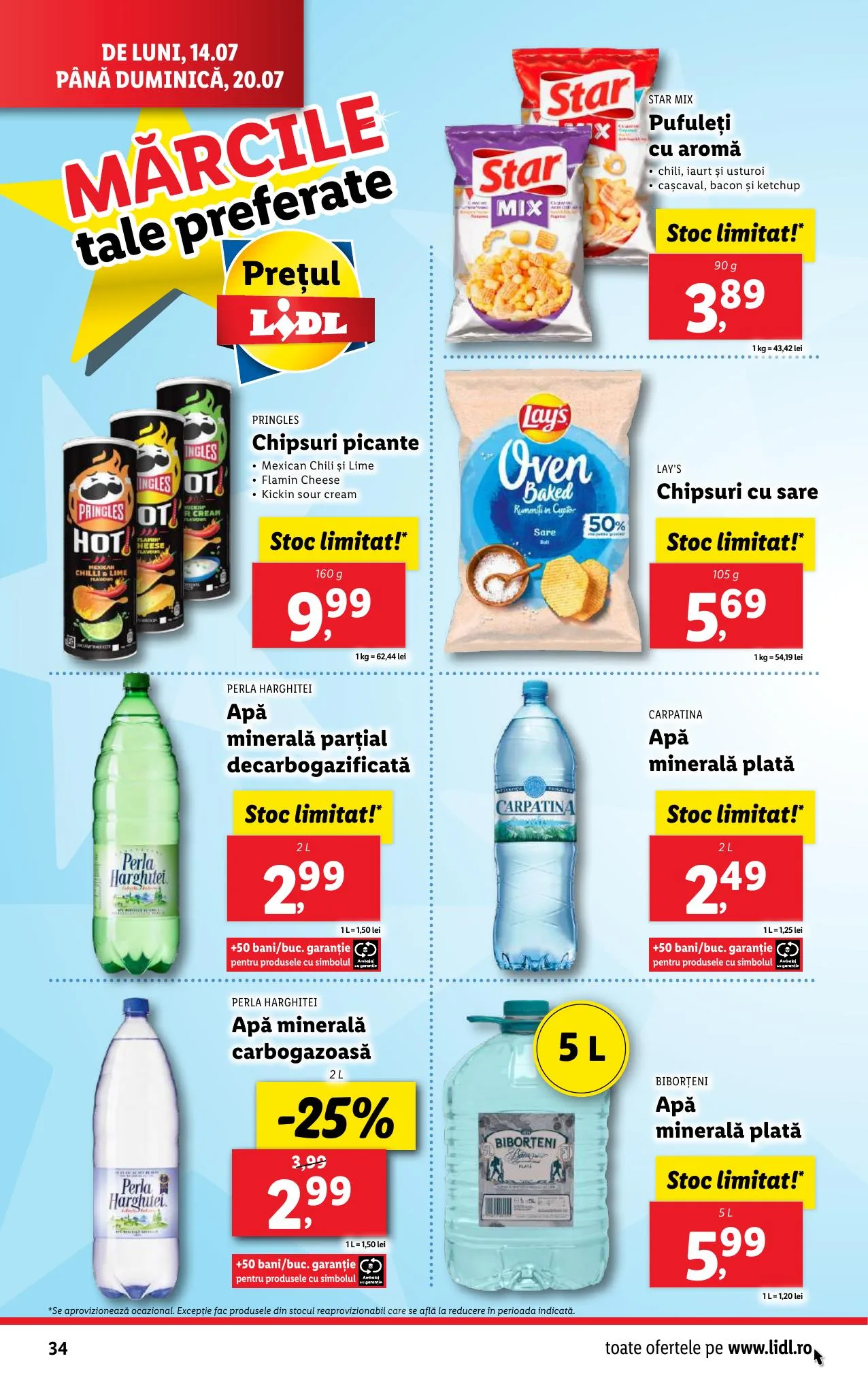 Lidl akciós újság Románia 07.14–07.20 – 34. oldal