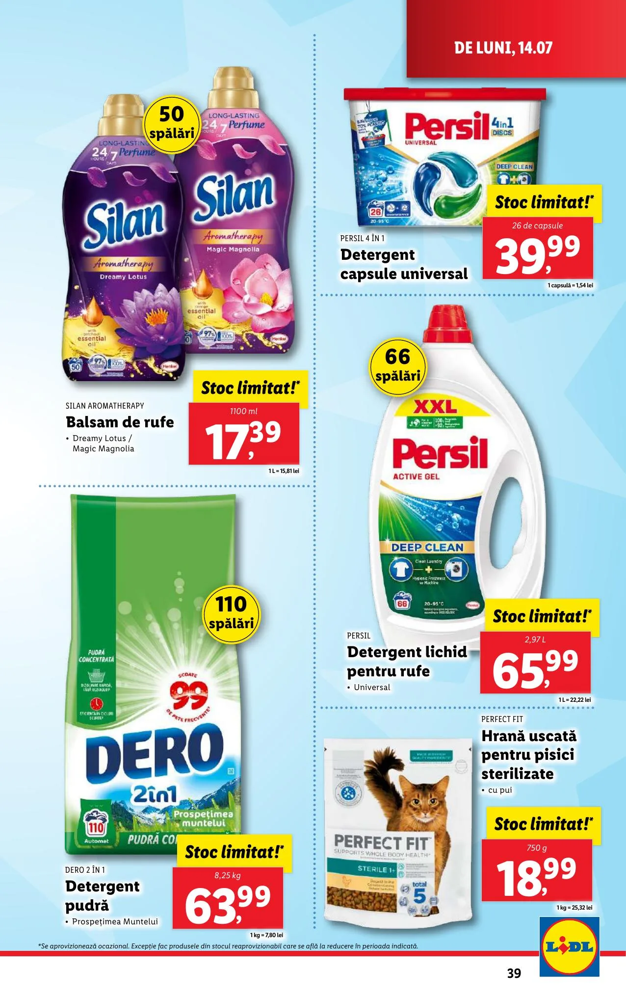 Lidl akciós újság Románia 07.14–07.20 – 39. oldal