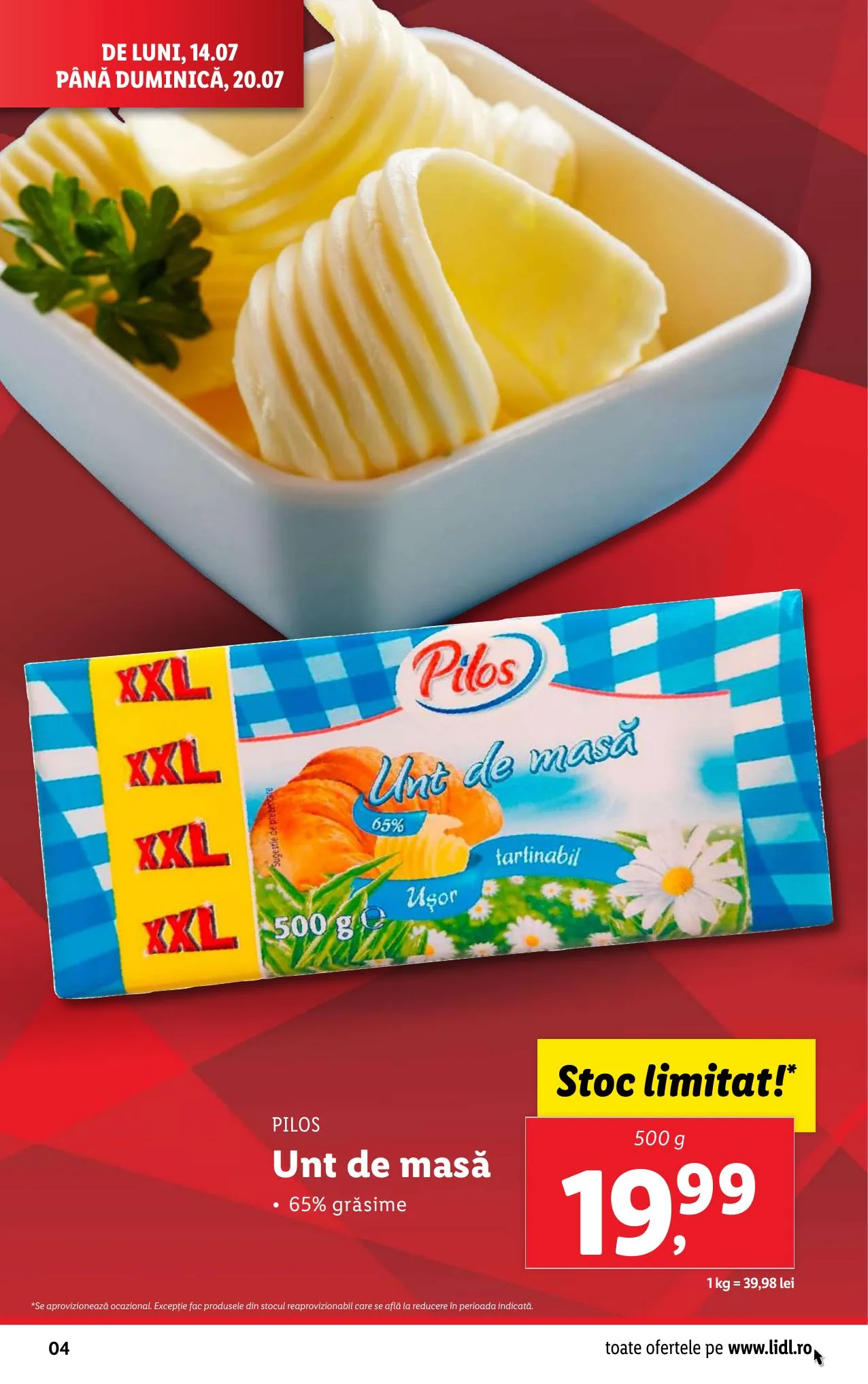 Lidl akciós újság Románia 07.14–07.20 – 4. oldal