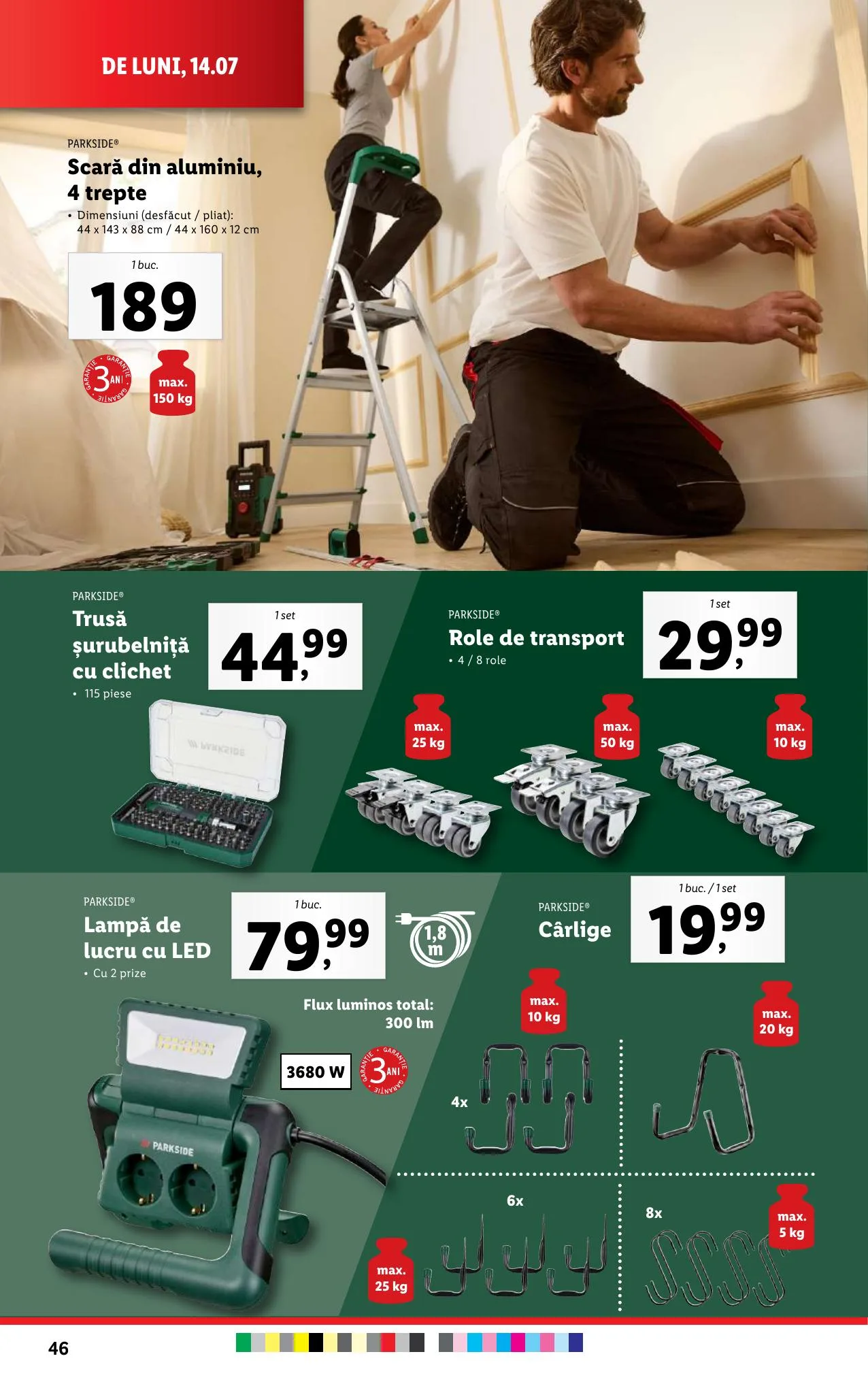 Lidl akciós újság Románia 07.14–07.20 – 46. oldal