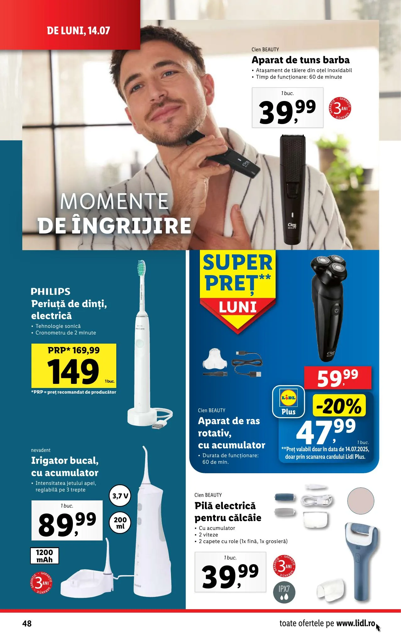 Lidl akciós újság Románia 07.14–07.20 – 48. oldal