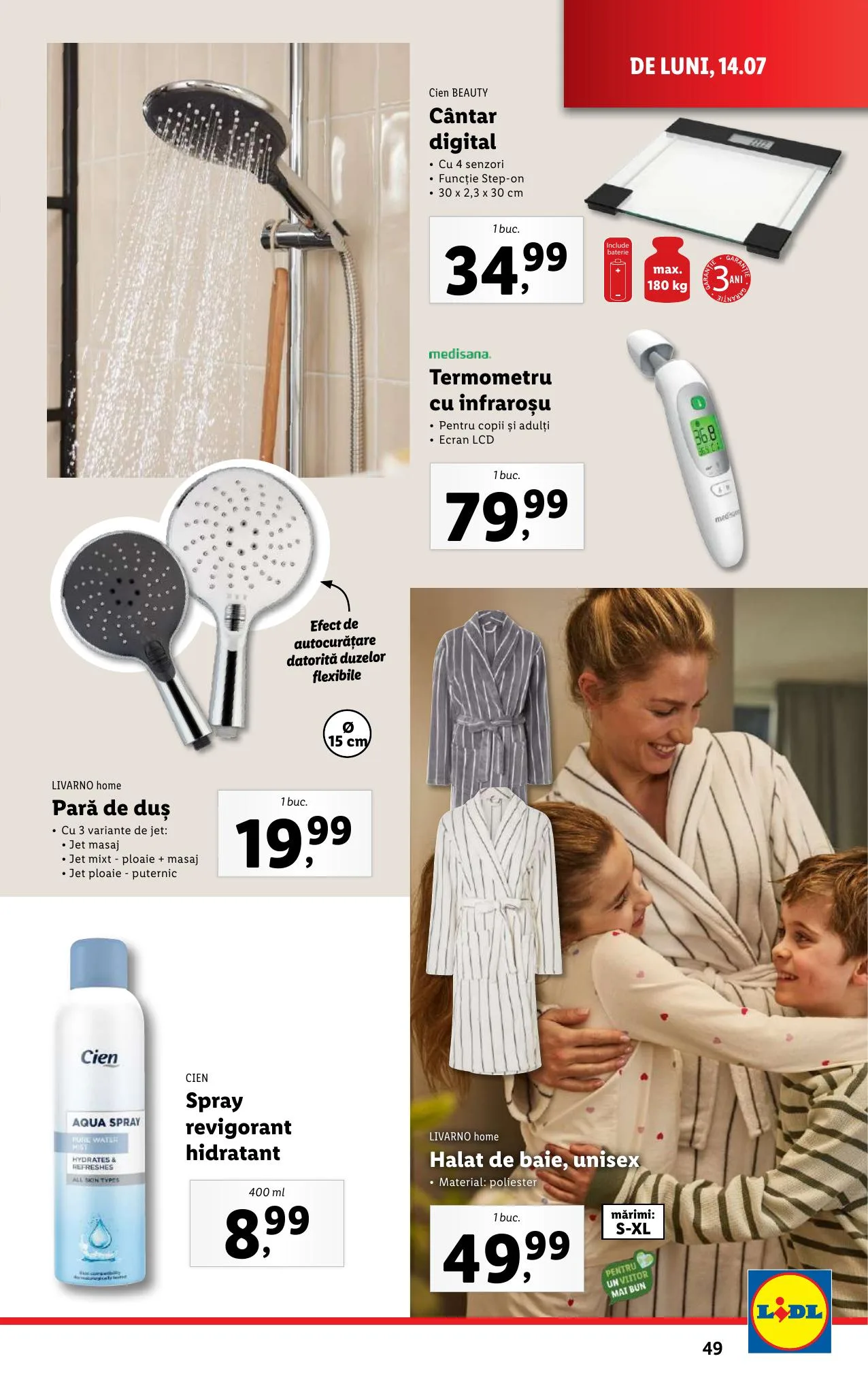 Lidl akciós újság Románia 07.14–07.20 – 49. oldal