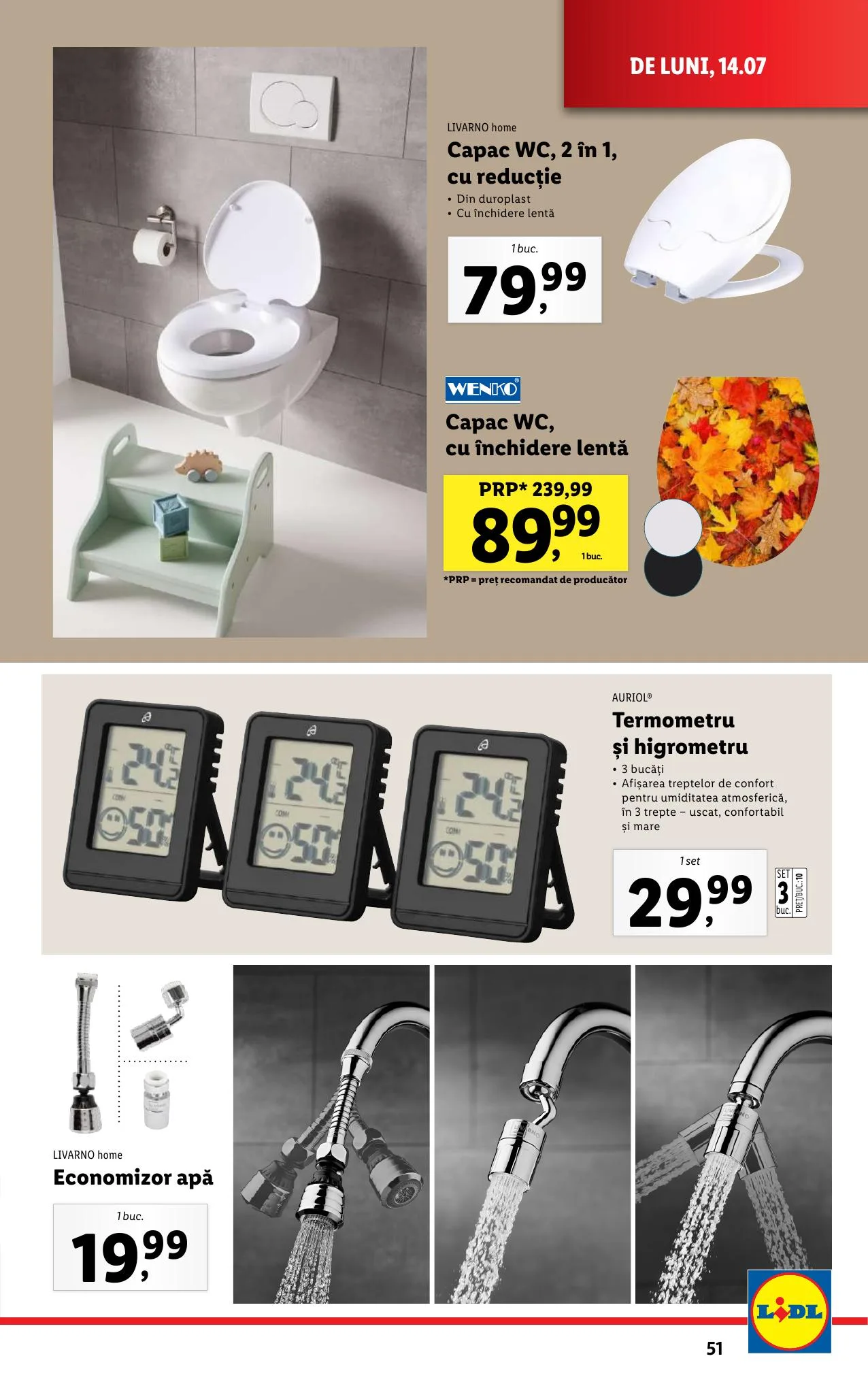 Lidl akciós újság Románia 07.14–07.20 – 51. oldal