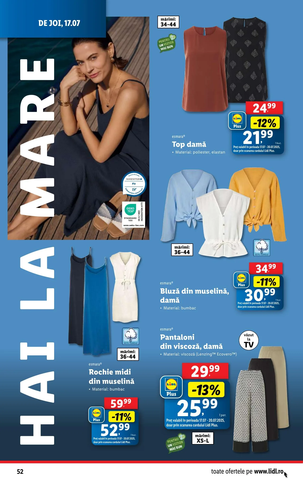Lidl akciós újság Románia 07.14–07.20 – 52. oldal