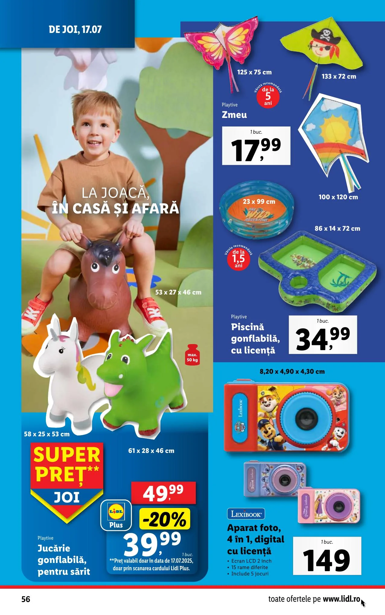 Lidl akciós újság Románia 07.14–07.20 – 56. oldal