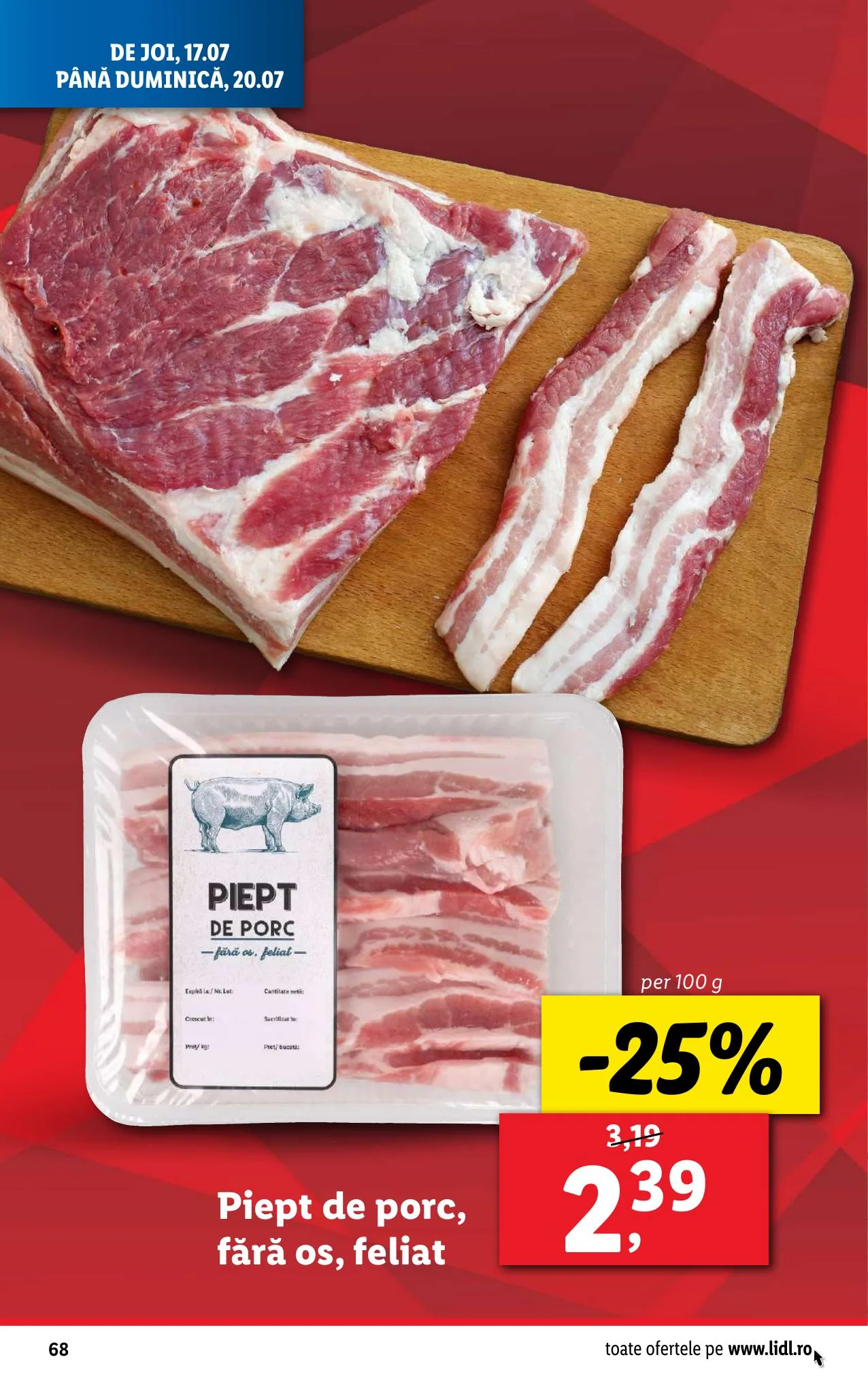 Lidl akciós újság Románia 07.14–07.20 – 68. oldal