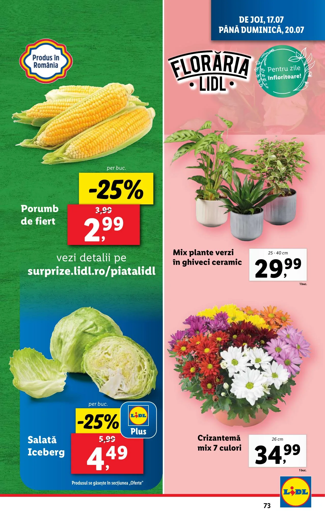 Lidl akciós újság Románia 07.14–07.20 – 73. oldal