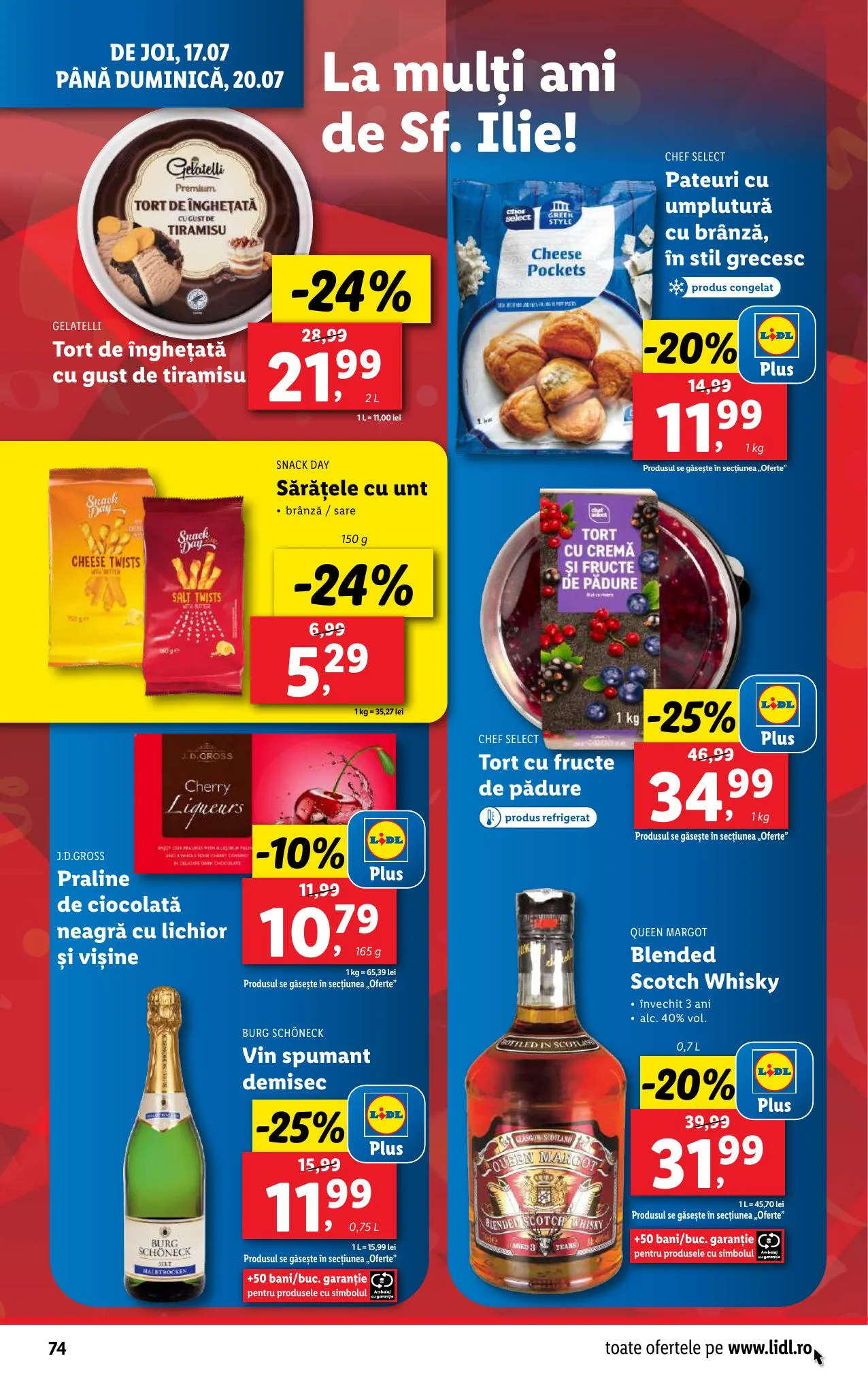 Lidl akciós újság Románia 07.14–07.20 – 74. oldal