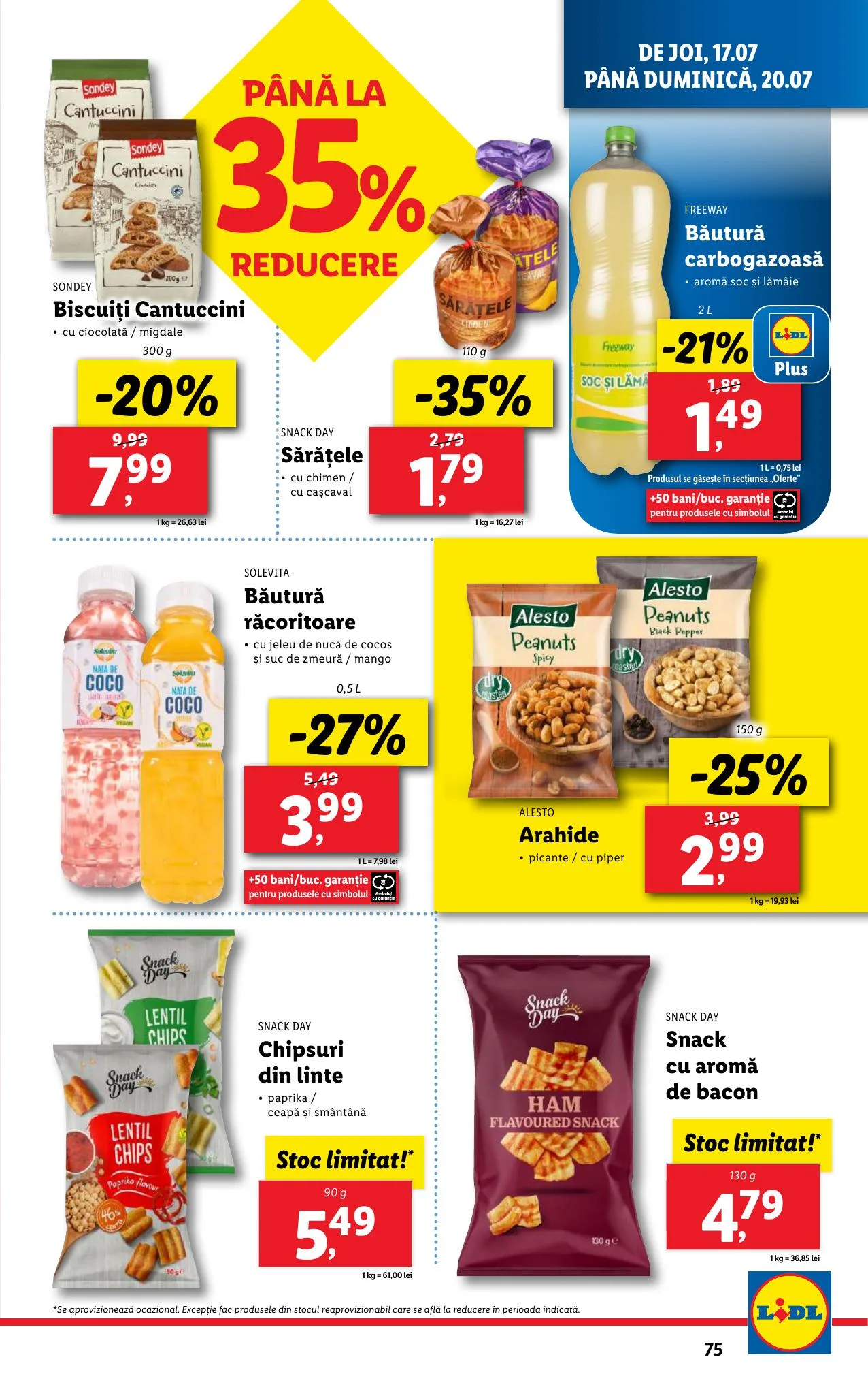 Lidl akciós újság Románia 07.14–07.20 – 75. oldal