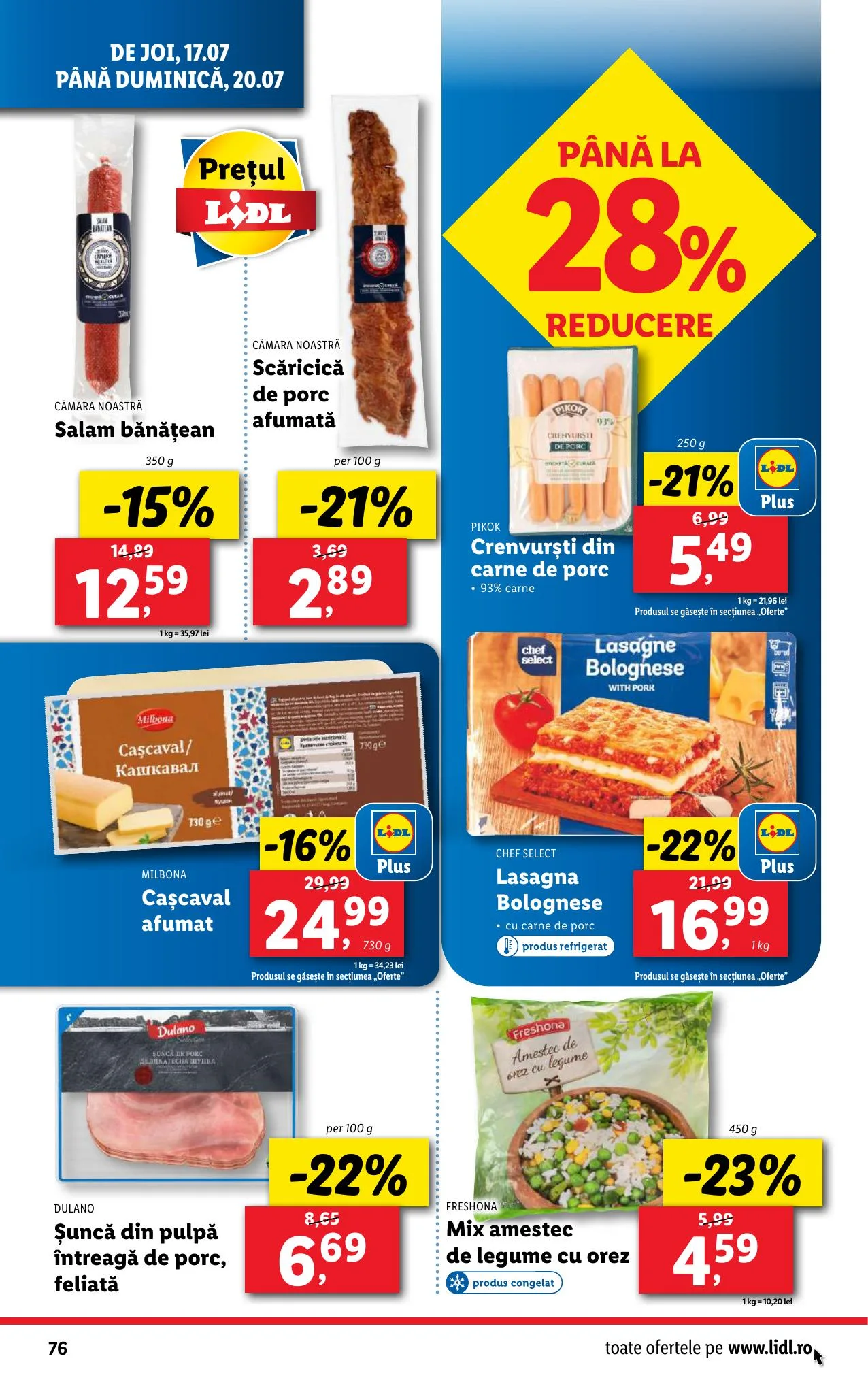 Lidl akciós újság Románia 07.14–07.20 – 76. oldal