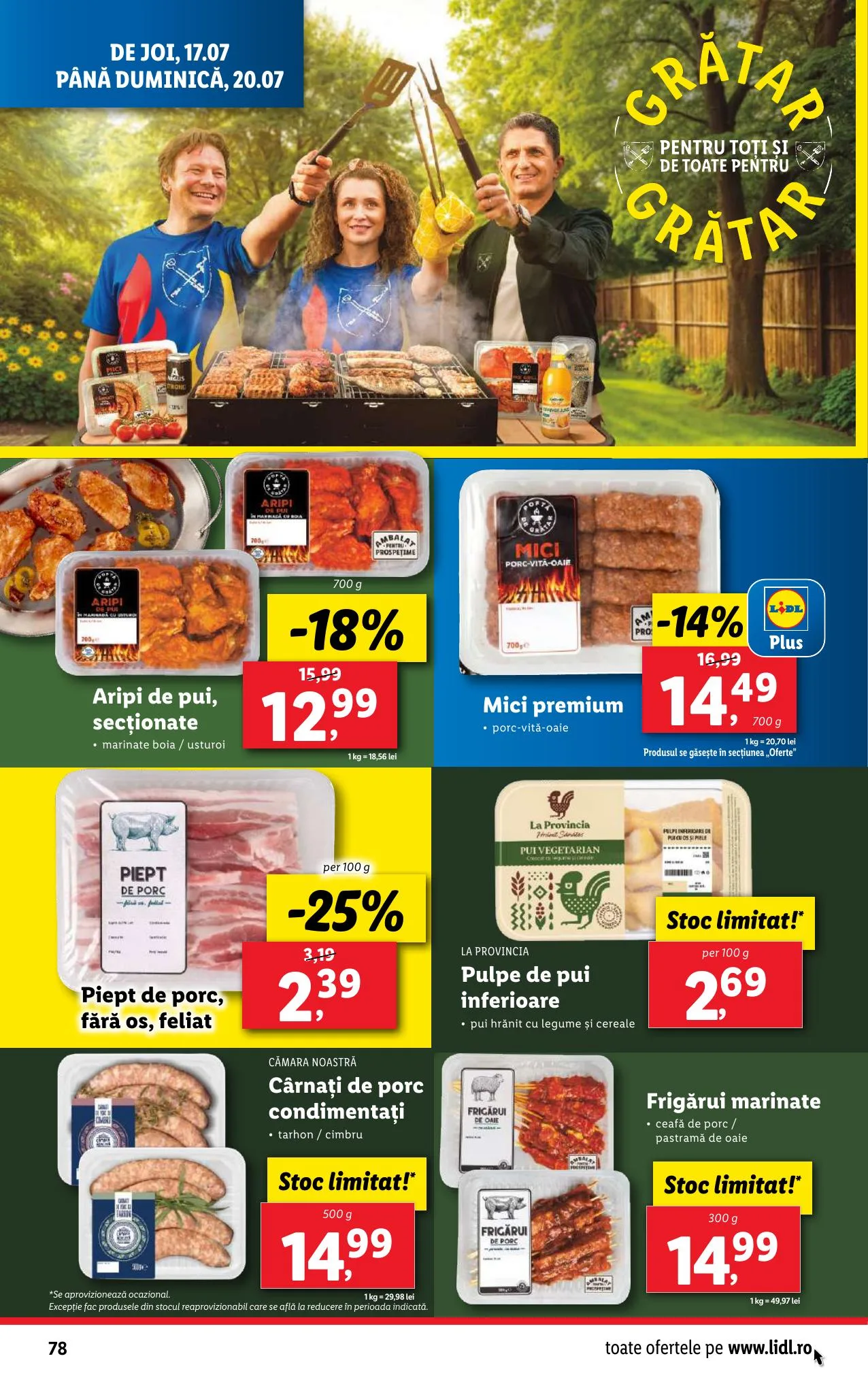 Lidl akciós újság Románia 07.14–07.20 – 78. oldal