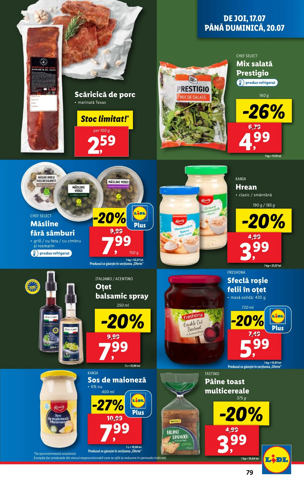Lidl akciós újság Románia 07.14–07.20 – 79. oldal