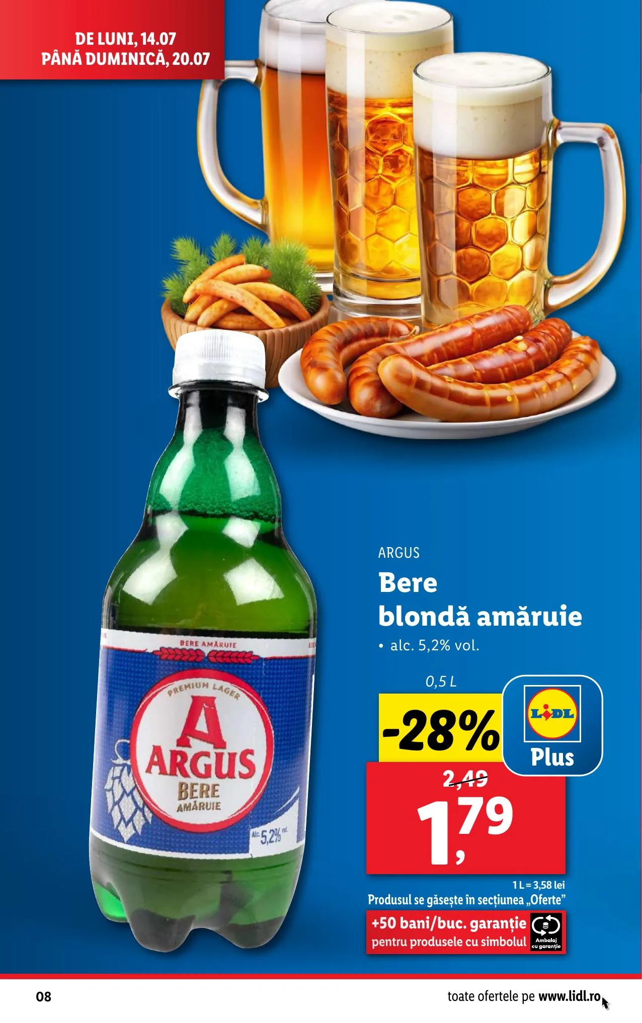 Lidl akciós újság Románia 07.14–07.20 – 8. oldal