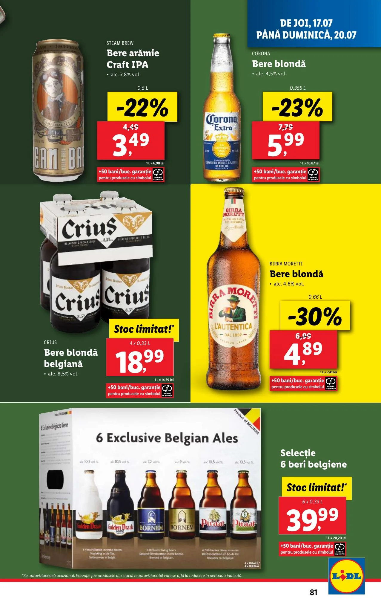 Lidl akciós újság Románia 07.14–07.20 – 81. oldal