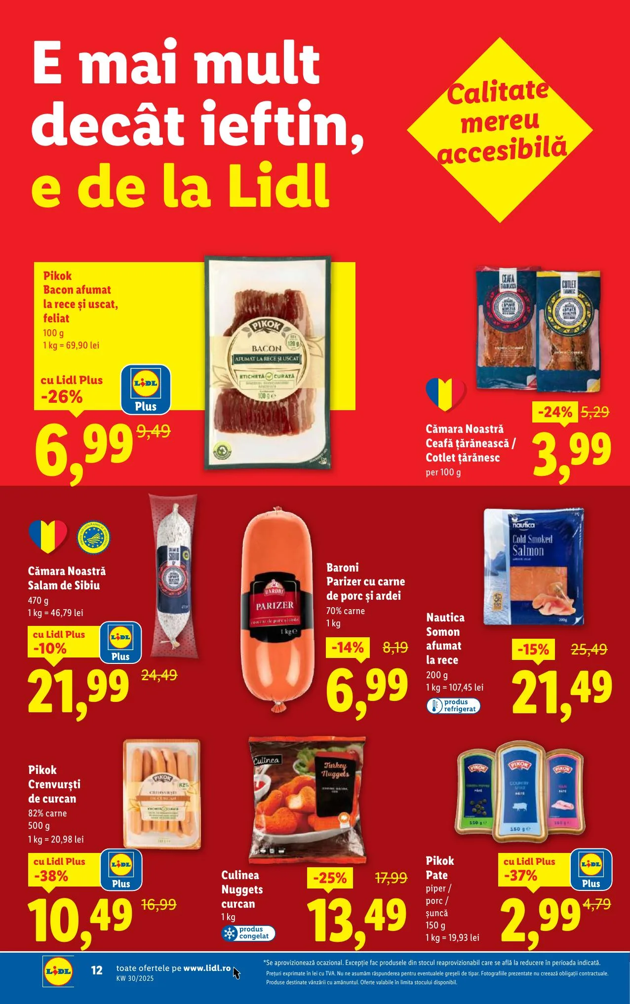 Lidl akciós újság Románia 07.21–07.27 – 12. oldal