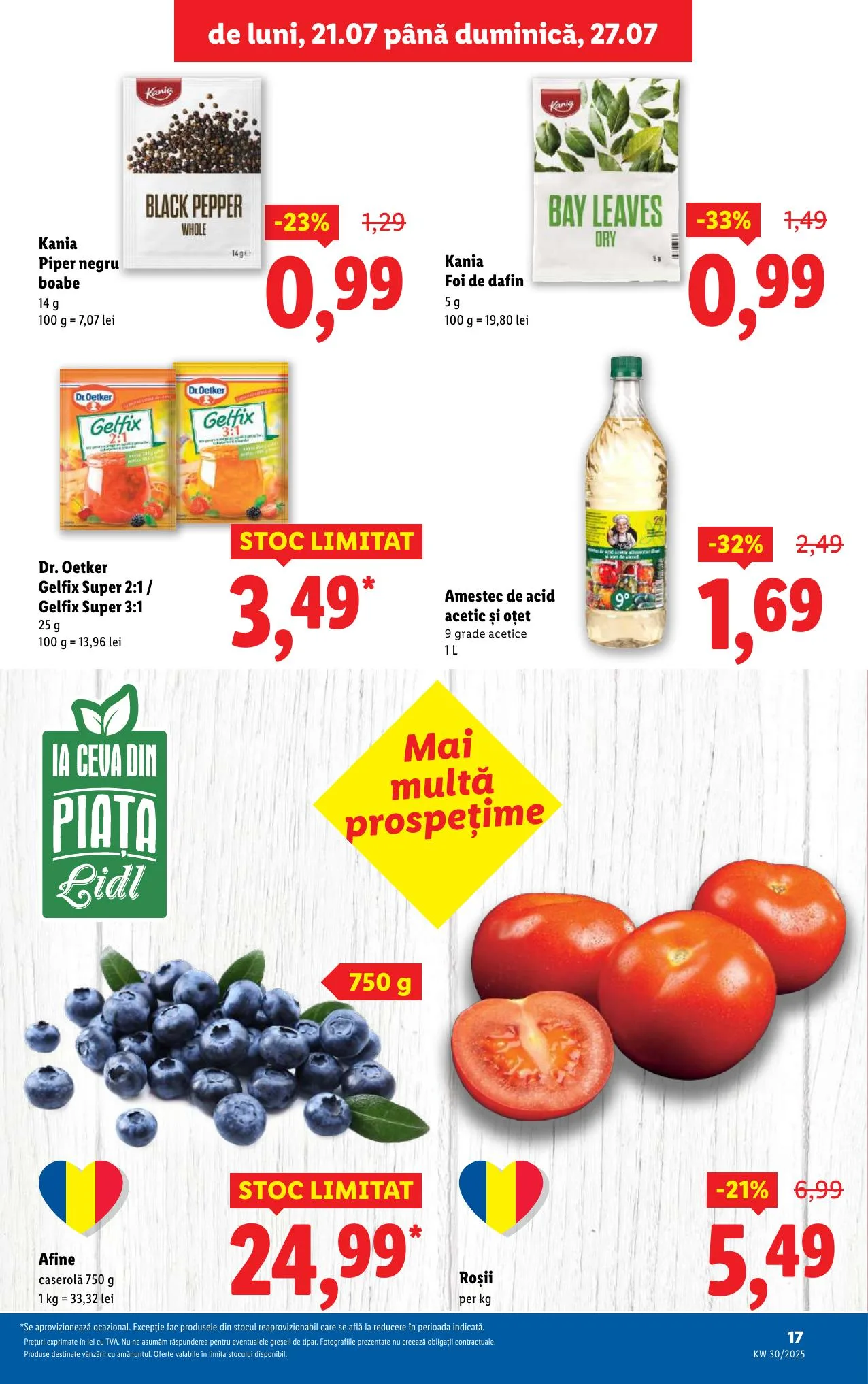 Lidl akciós újság Románia 07.21–07.27 – 17. oldal
