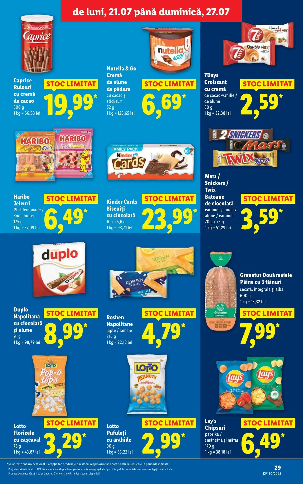 Lidl akciós újság Románia 07.21–07.27 – 29. oldal