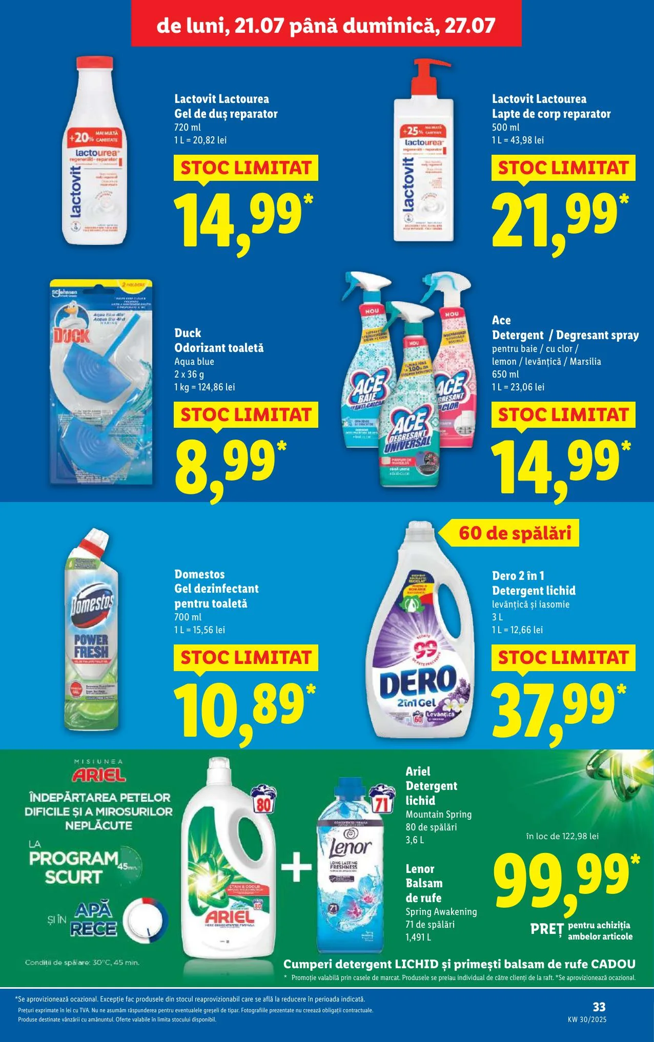 Lidl akciós újság Románia 07.21–07.27 – 33. oldal