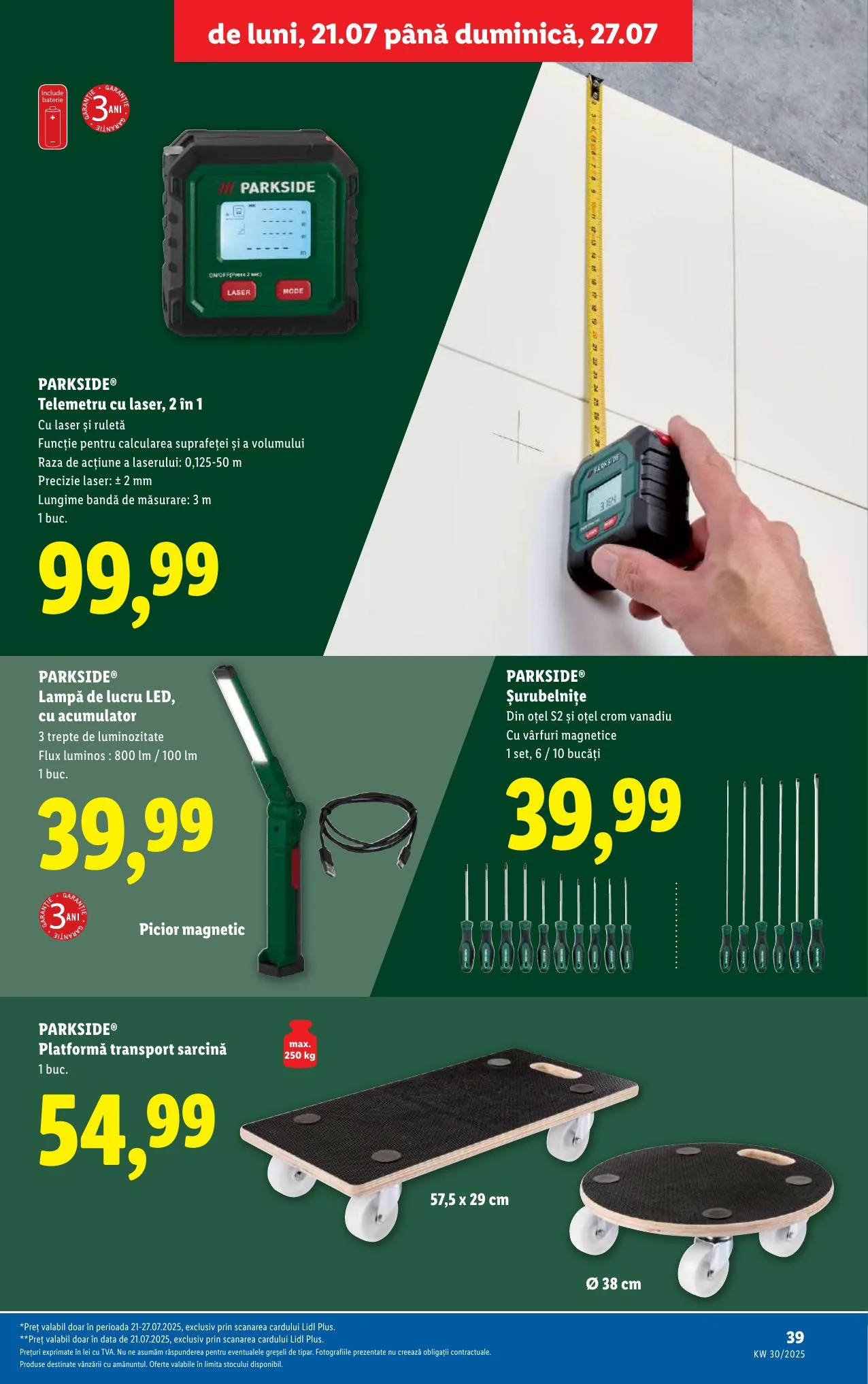 Lidl akciós újság Románia 07.21–07.27 – 39. oldal