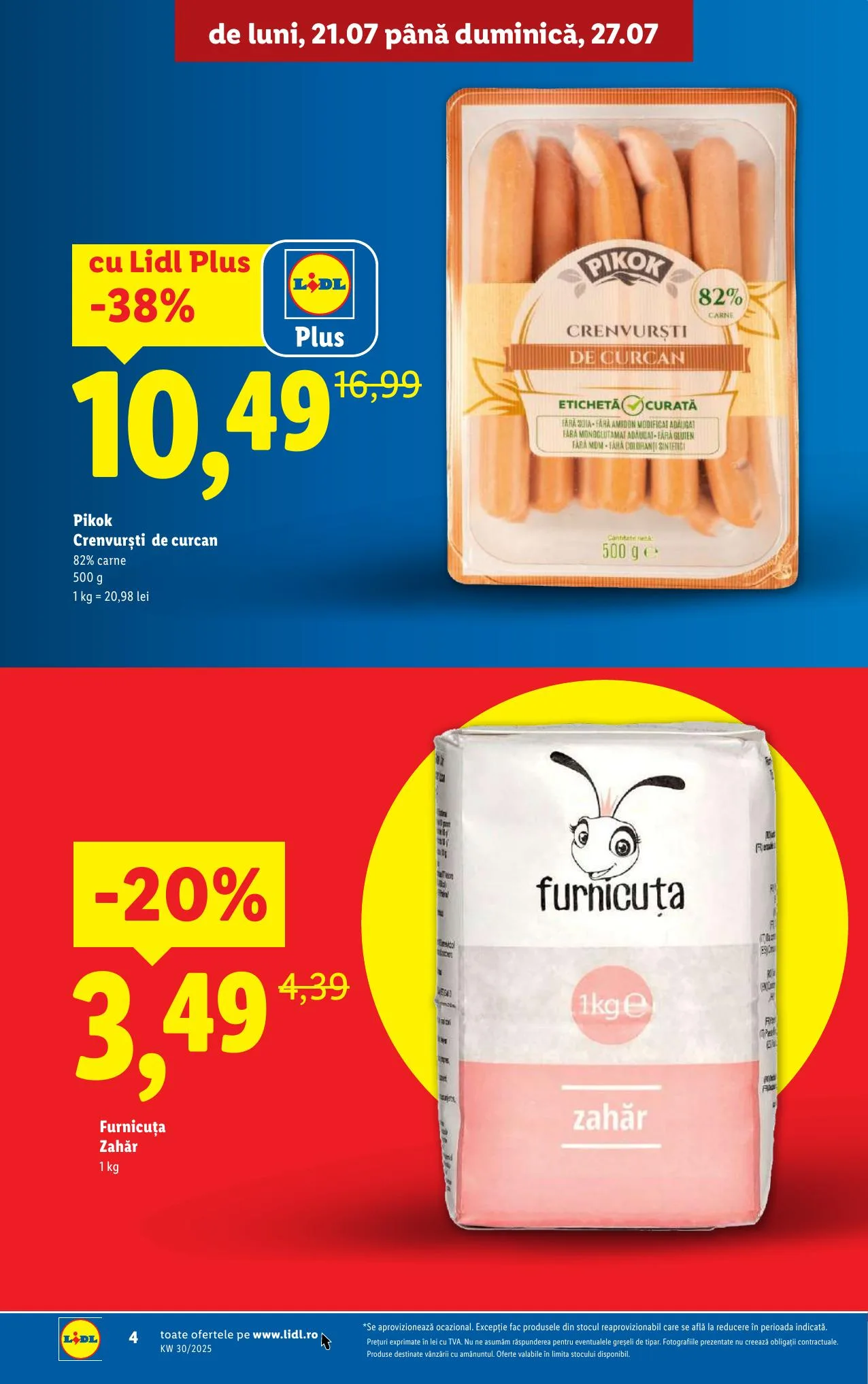 Lidl akciós újság Románia 07.21–07.27 – 4. oldal