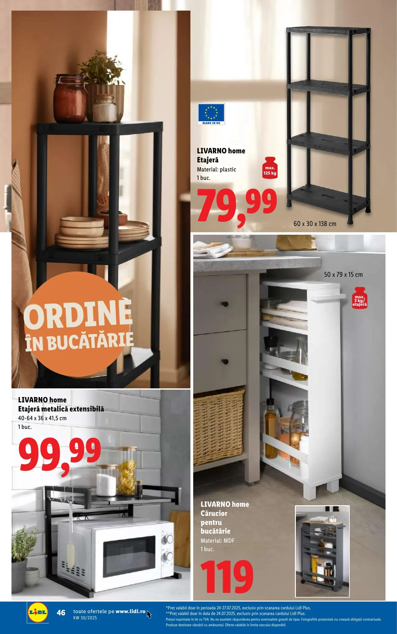 Lidl akciós újság Románia 07.21–07.27 – 46. oldal