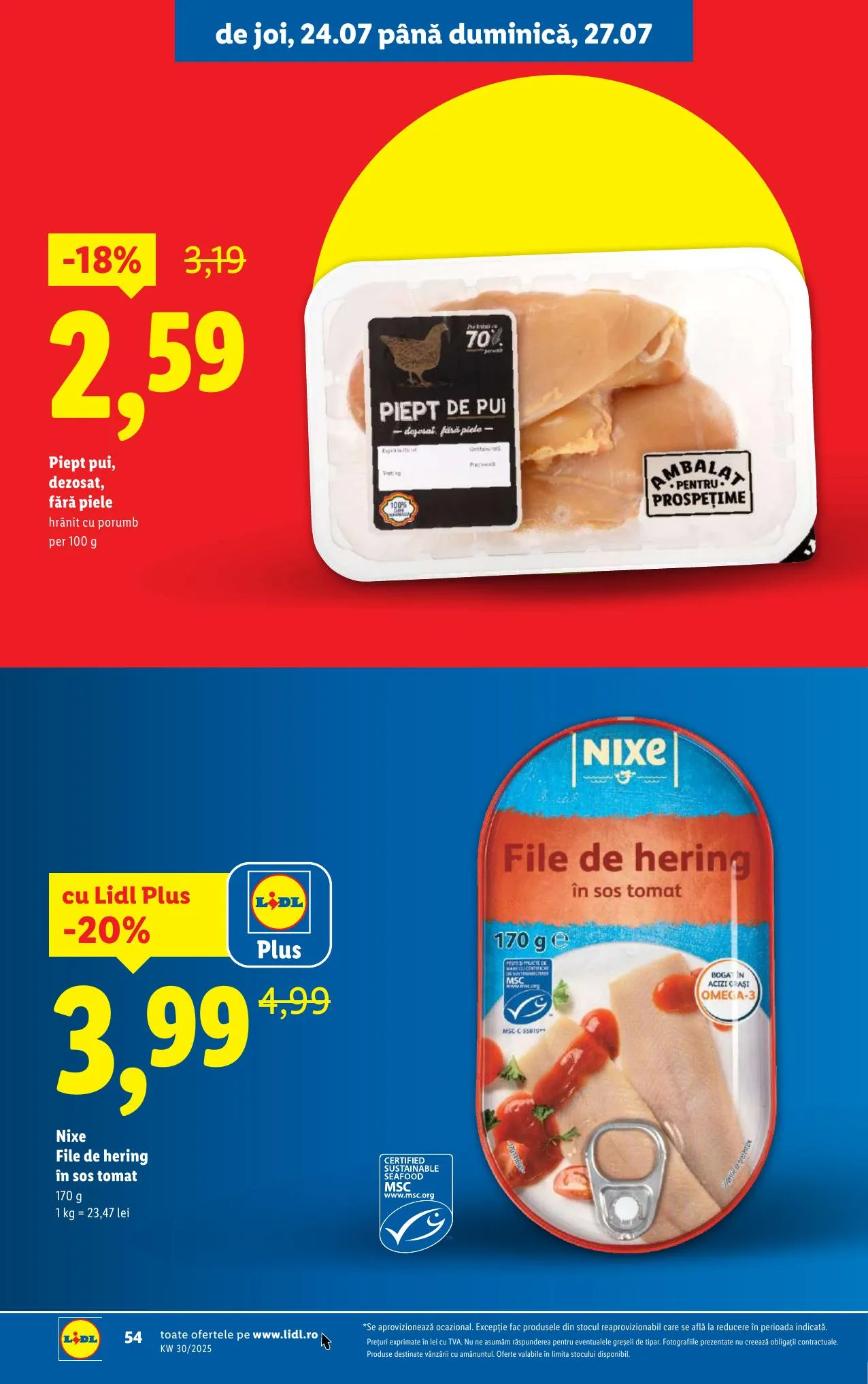 Lidl akciós újság Románia 07.21–07.27 – 54. oldal