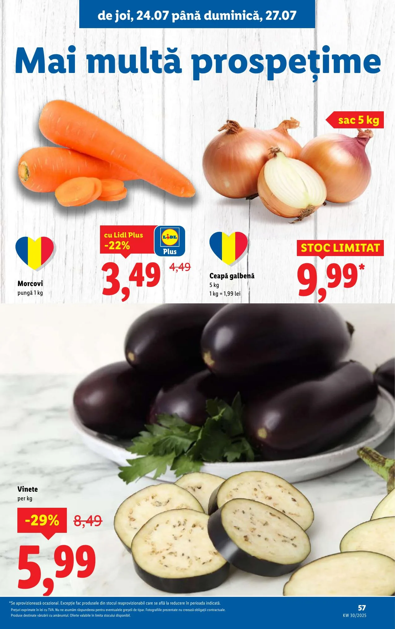 Lidl akciós újság Románia 07.21–07.27 – 57. oldal