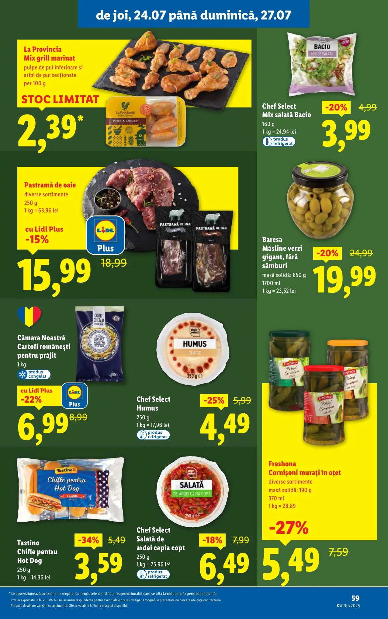 Lidl akciós újság Románia 07.21–07.27 – 59. oldal