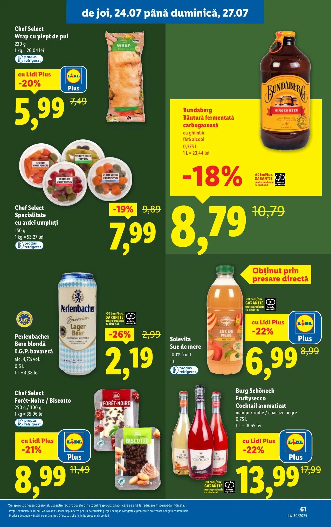 Lidl akciós újság Románia 07.21–07.27 – 61. oldal