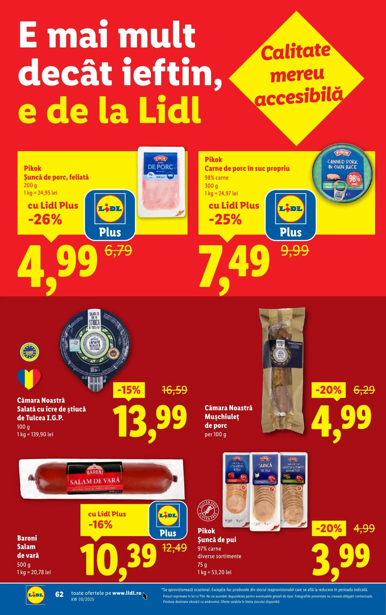 Lidl akciós újság Románia 07.21–07.27 – 62. oldal