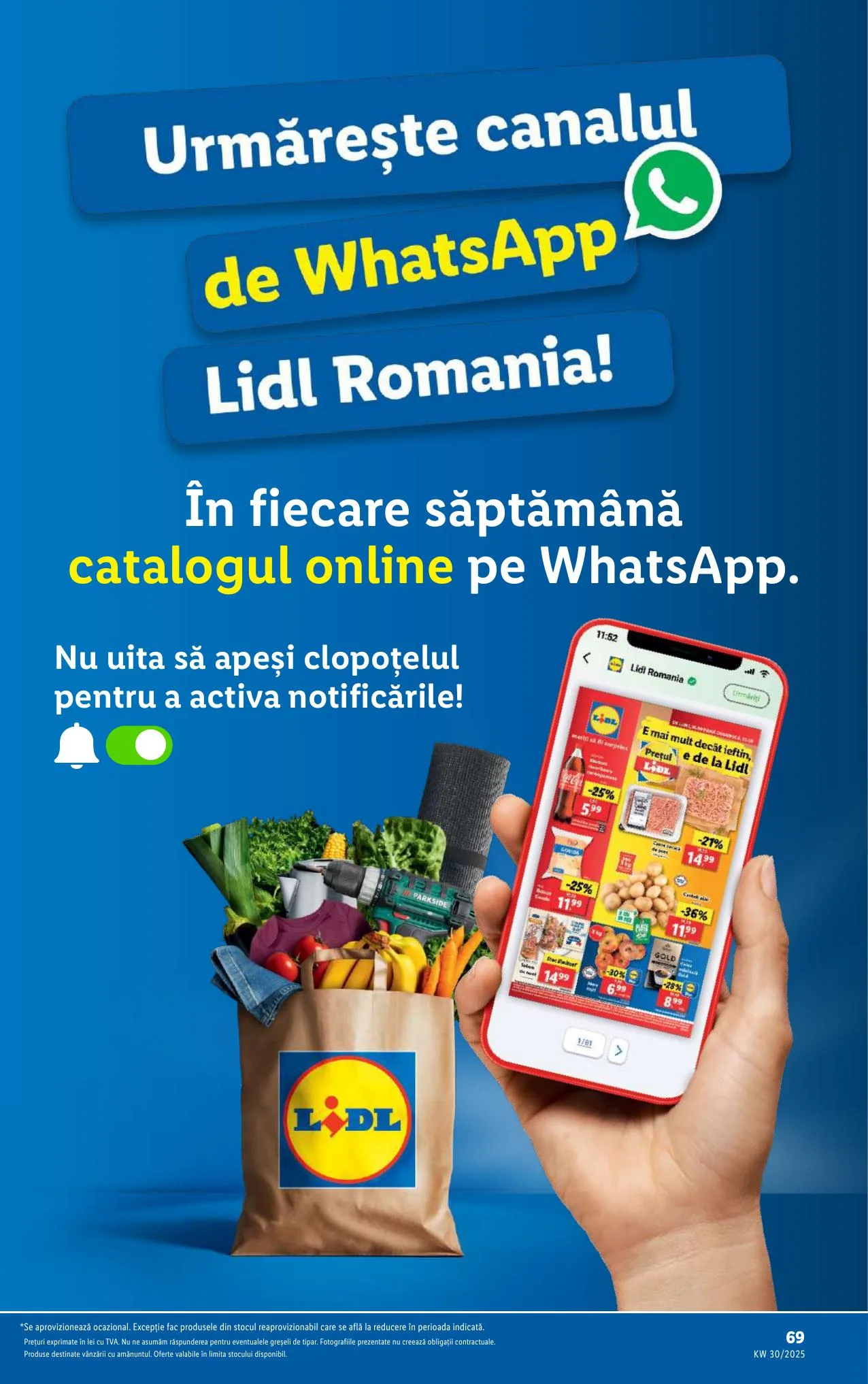 Lidl akciós újság Románia 07.21–07.27 – 69. oldal