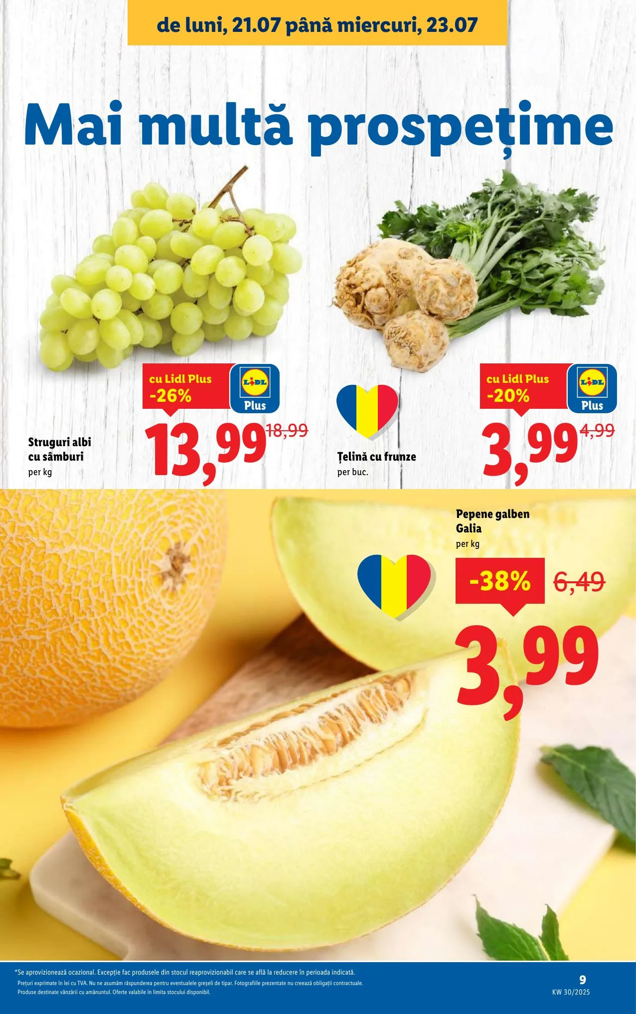 Lidl akciós újság Románia 07.21–07.27 – 9. oldal