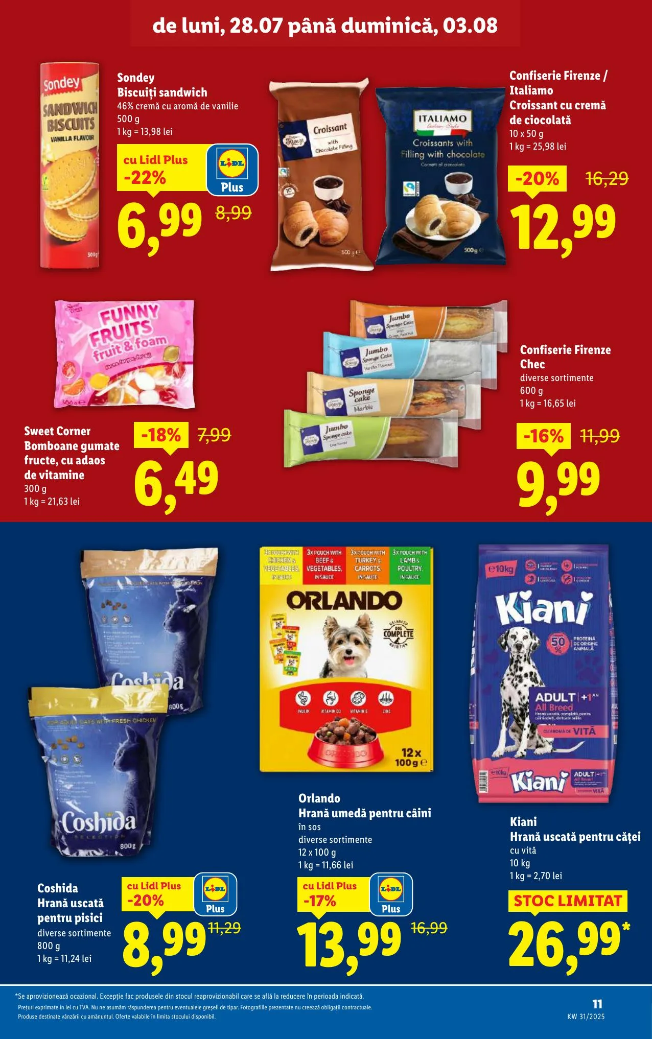 Lidl akciós újság Románia 07.28–08.03 – 11. oldal