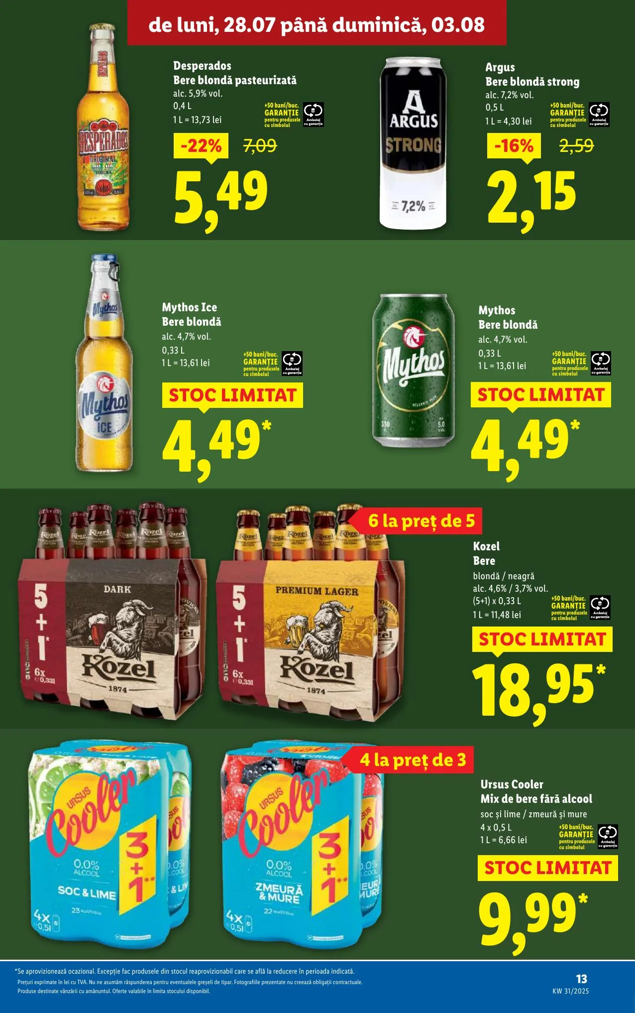 Lidl akciós újság Románia 07.28–08.03 – 13. oldal