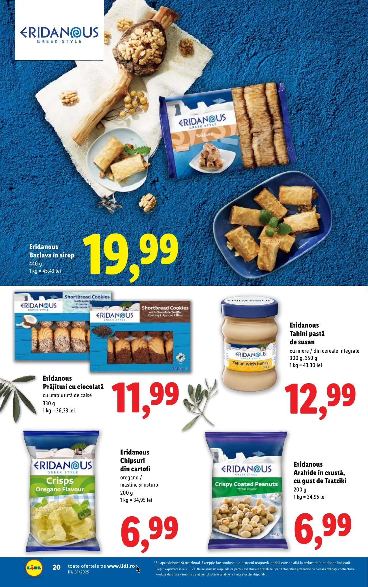 Lidl akciós újság Románia 07.28–08.03 – 20. oldal