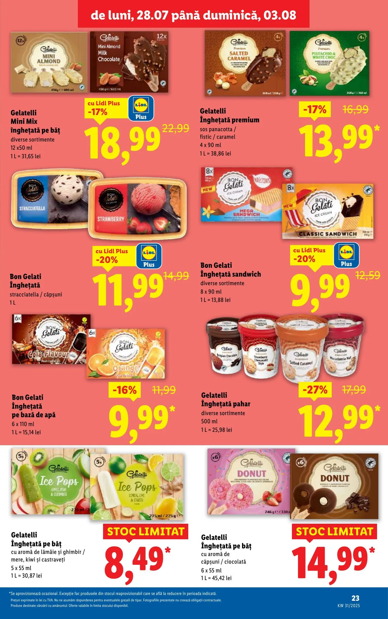 Lidl akciós újság Románia 07.28–08.03 – 23. oldal